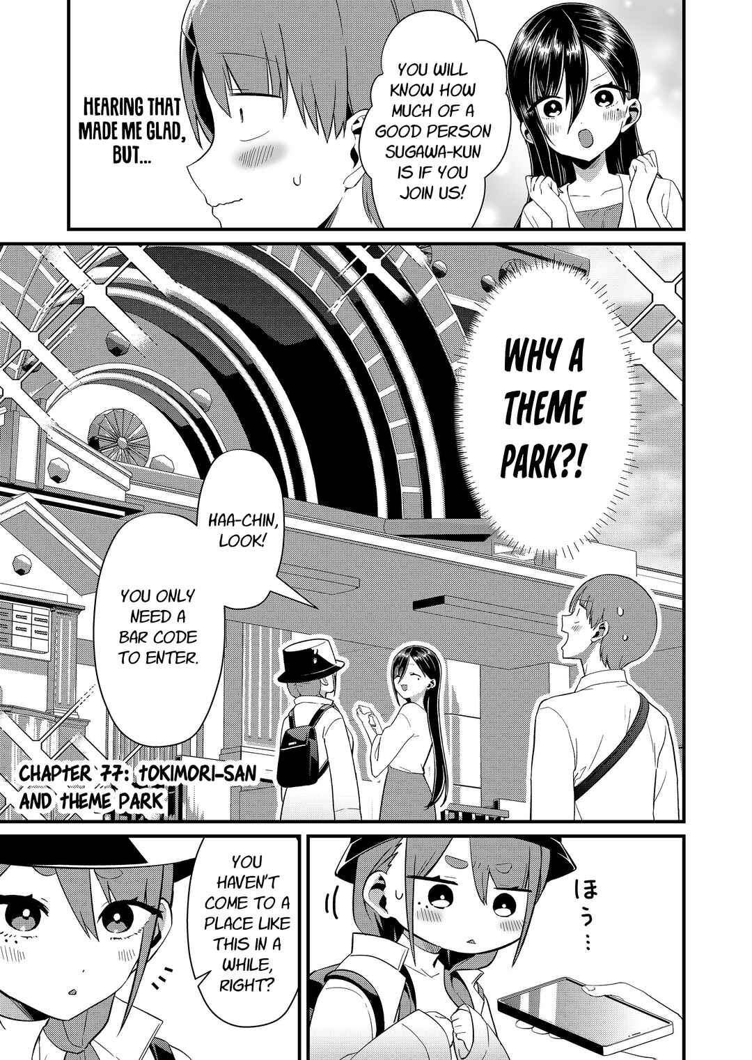 Tokimori-san ga Muboubi desu!! Chapter 77 - Page 1