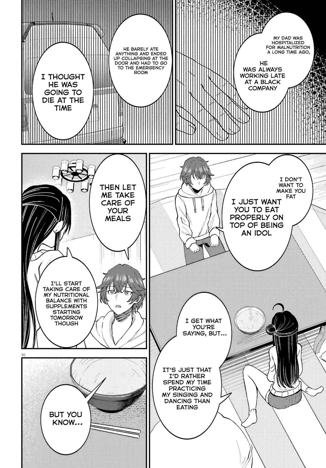 Ore no Haitoku Meshi wo Onedari Sezu ni Irarenai, Otonari no Top Idol-sama Chapter 1 - Page 31