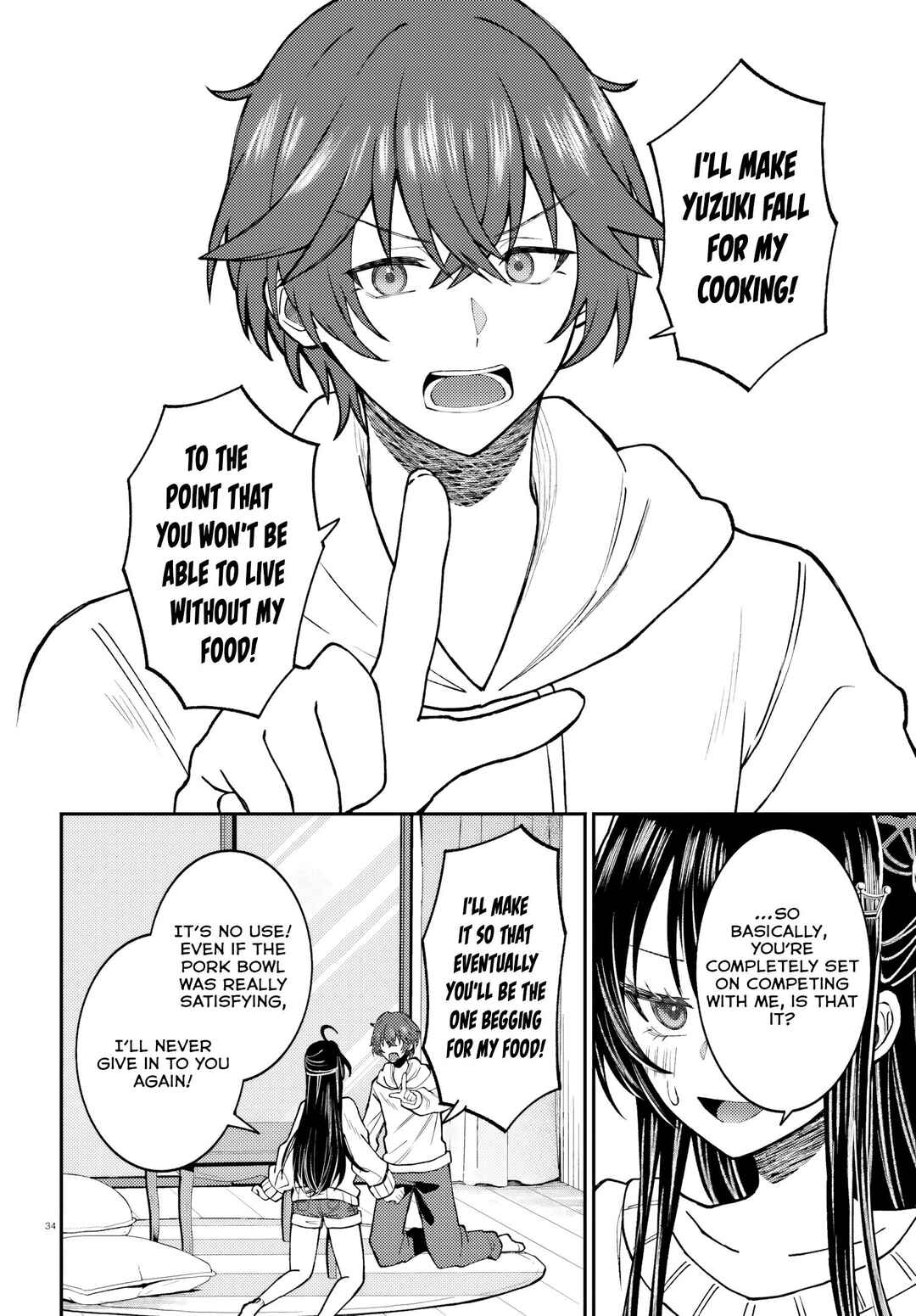 Ore no Haitoku Meshi wo Onedari Sezu ni Irarenai, Otonari no Top Idol-sama Chapter 1 - Page 35
