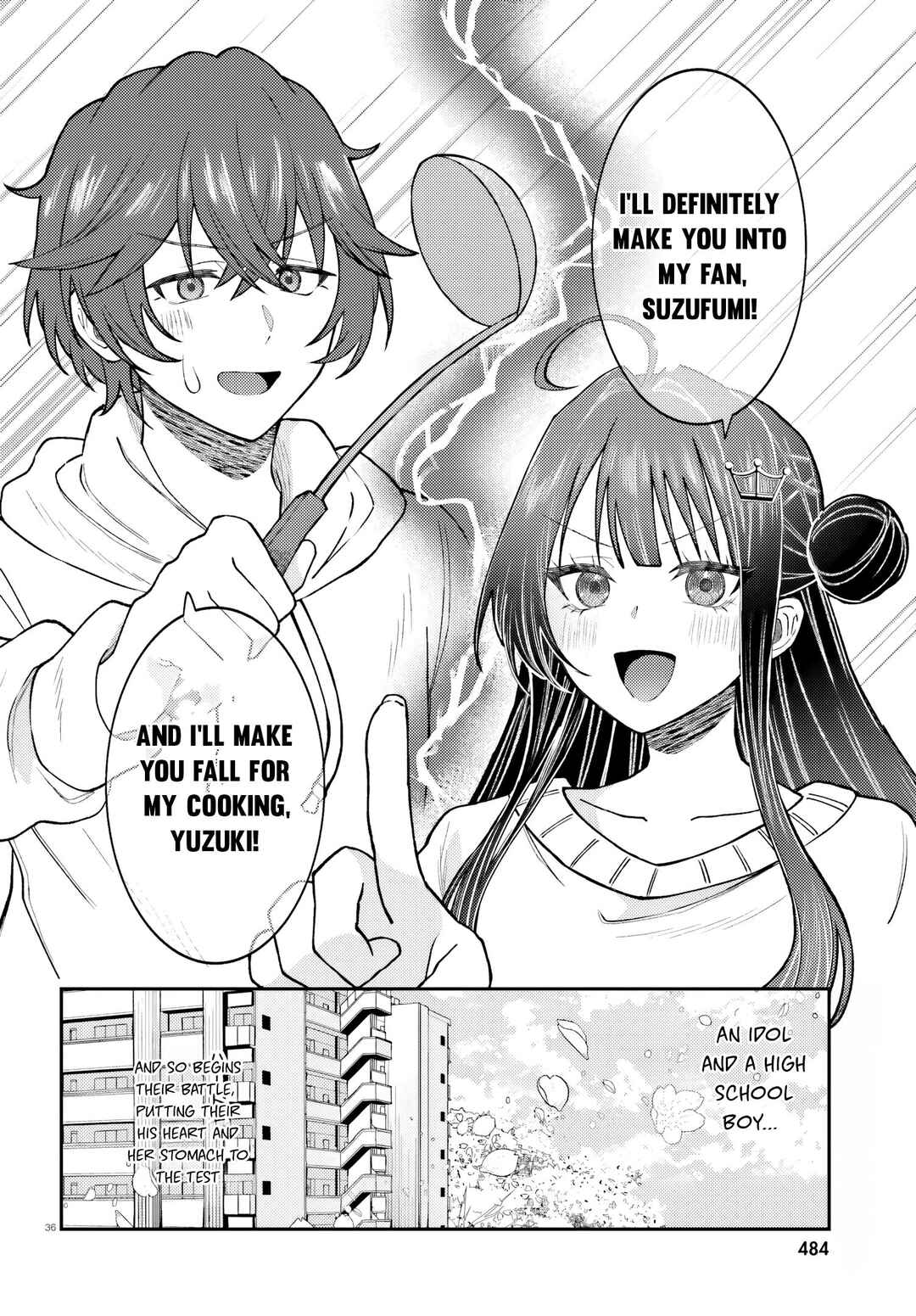 Ore no Haitoku Meshi wo Onedari Sezu ni Irarenai, Otonari no Top Idol-sama Chapter 1 - Page 37