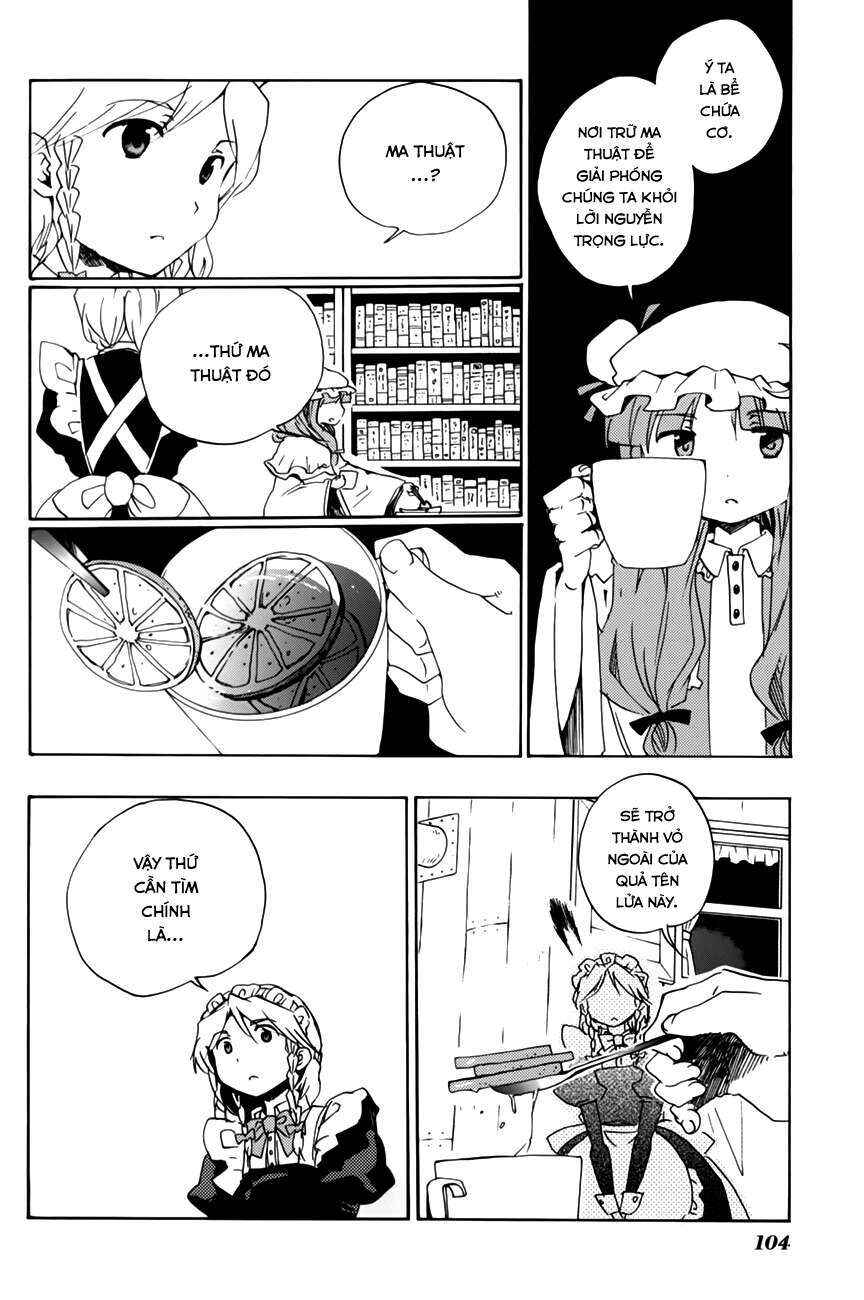 Touhou Bougetsushou ~ Silent Sinner in Blue. Chapter 5 - Page 13