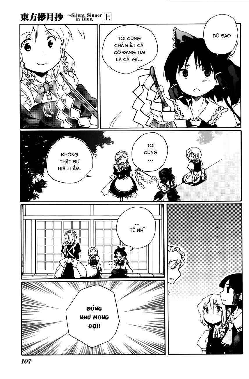 Touhou Bougetsushou ~ Silent Sinner in Blue. Chapter 5 - Page 16