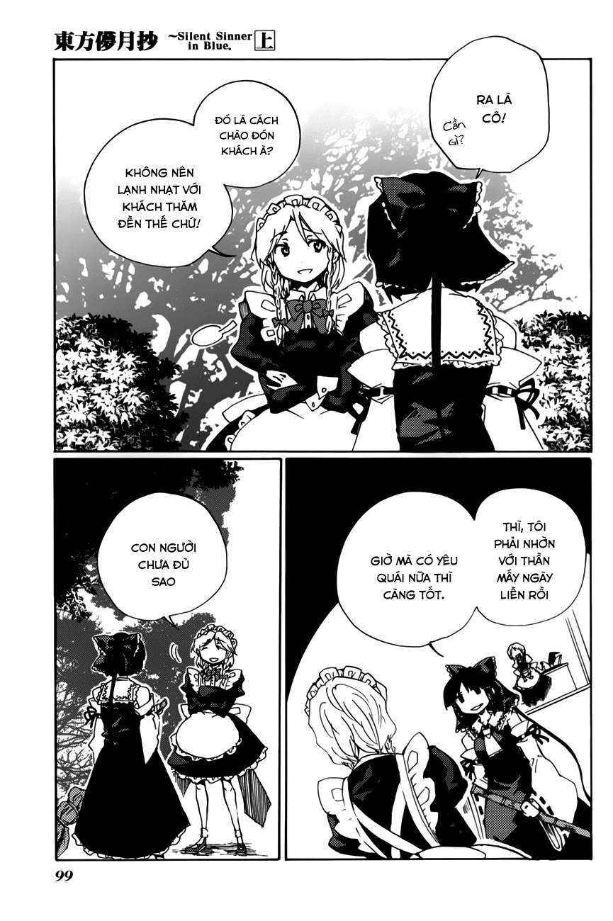 Touhou Bougetsushou ~ Silent Sinner in Blue. Chapter 5 - Page 8
