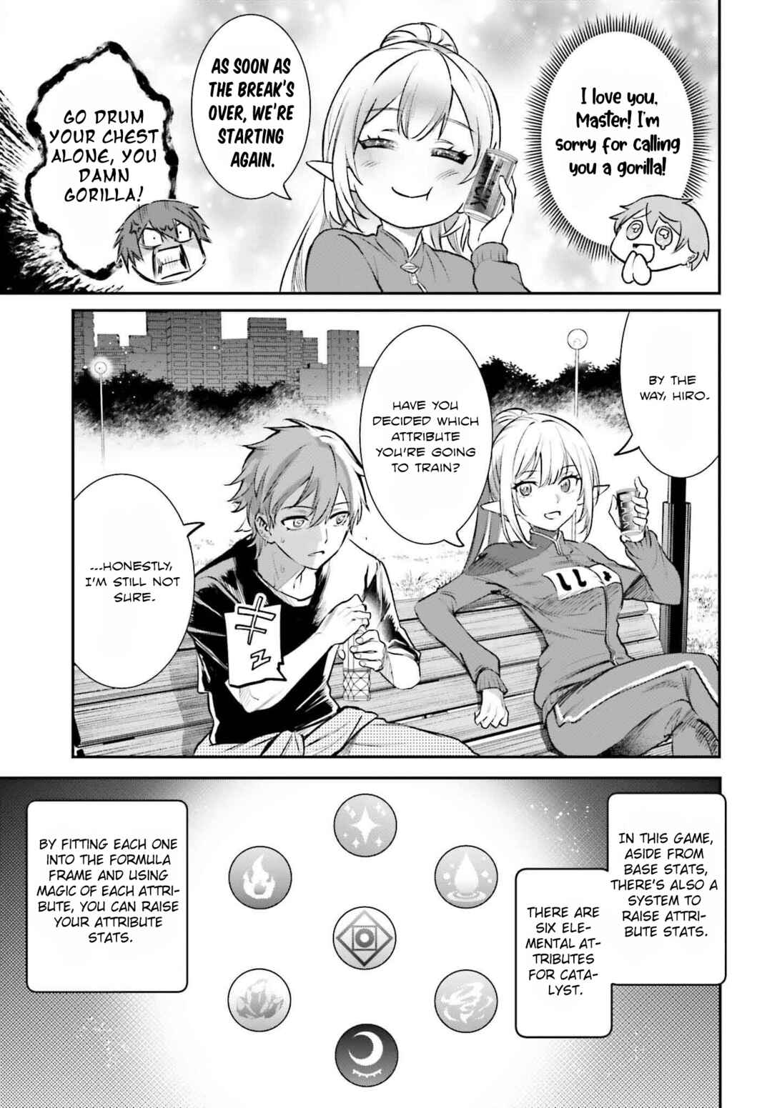 Danshi Kinsei Game Sekai de Ore ga Yaru Beki Yuiitsu no Koto: Yuri no Aida ni Hasamaru Otoko Toshite Tensei Shite Shimaimashita Chapter 4 - Page 18