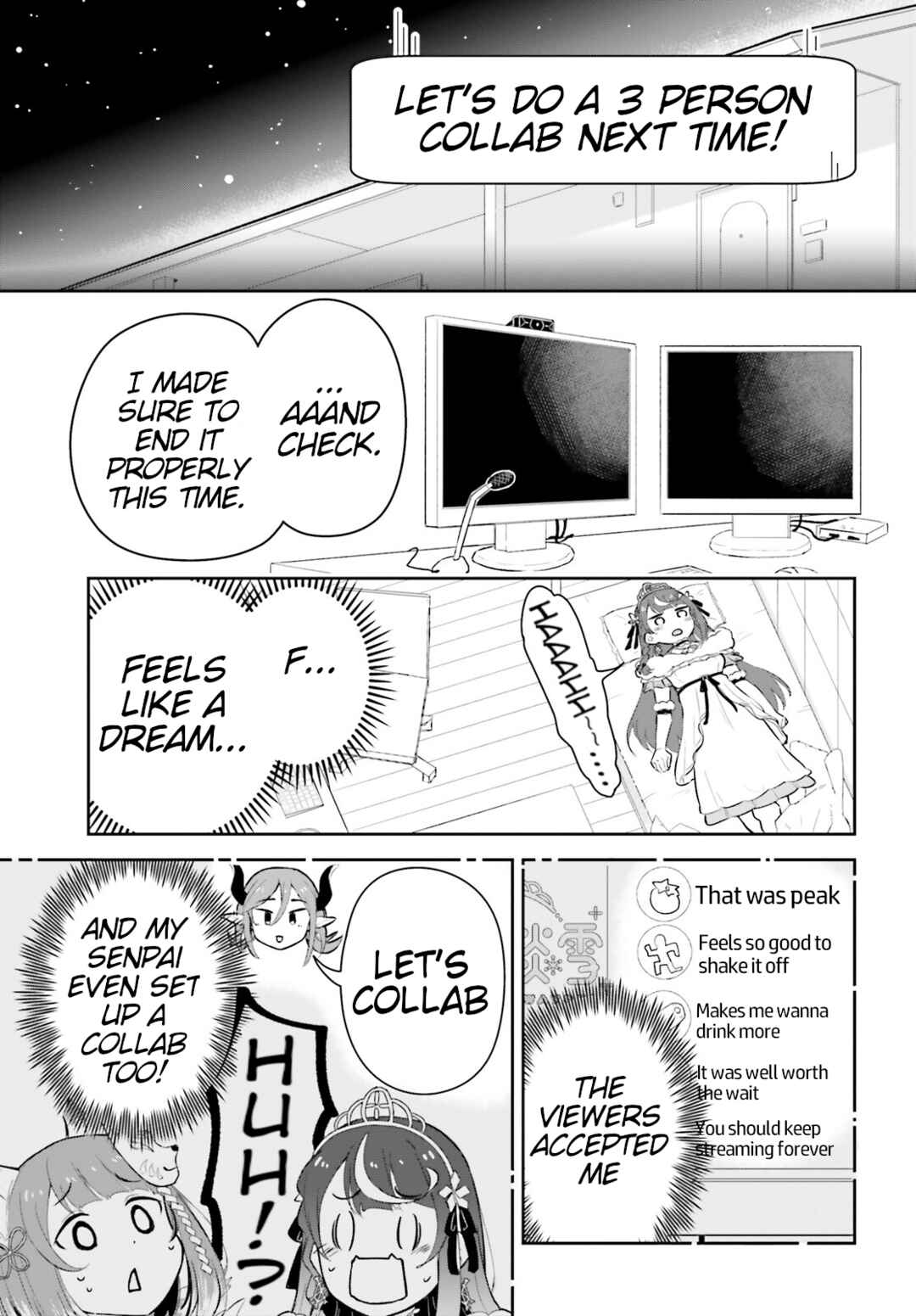 VTuber nandaga Haishin Kiri Wasuretara Densetsu ni Natteta Chapter 3 - Page 15