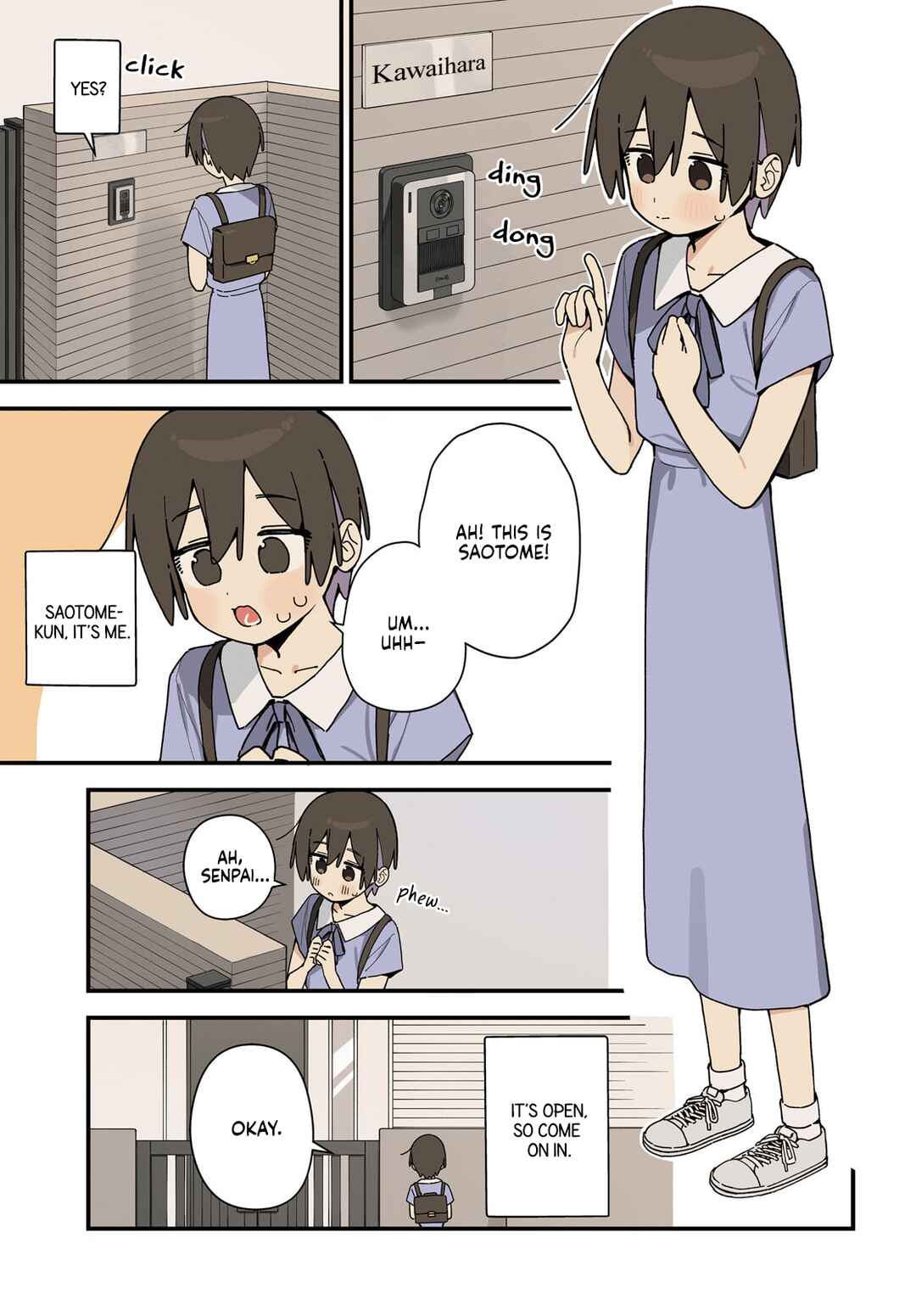 Kawaihara-senpai wa Kawaii (Saotome-kun) ga Suki! Chapter 12 - Page 2
