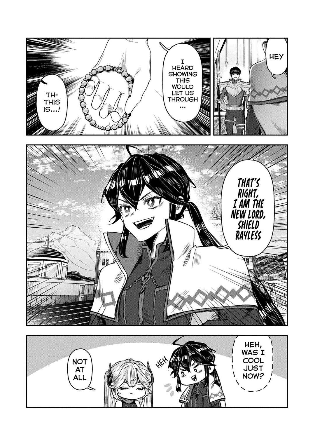 Kuni ni Saikyou no Barrier wo Hattara Heiwa ni Narisugite Tsuihousaremashita ~Ore no Mahou ga Yabasugite, Bijo to Mazoku ni Kakomarerun da ga!?~ Chapter 8 - Page 17