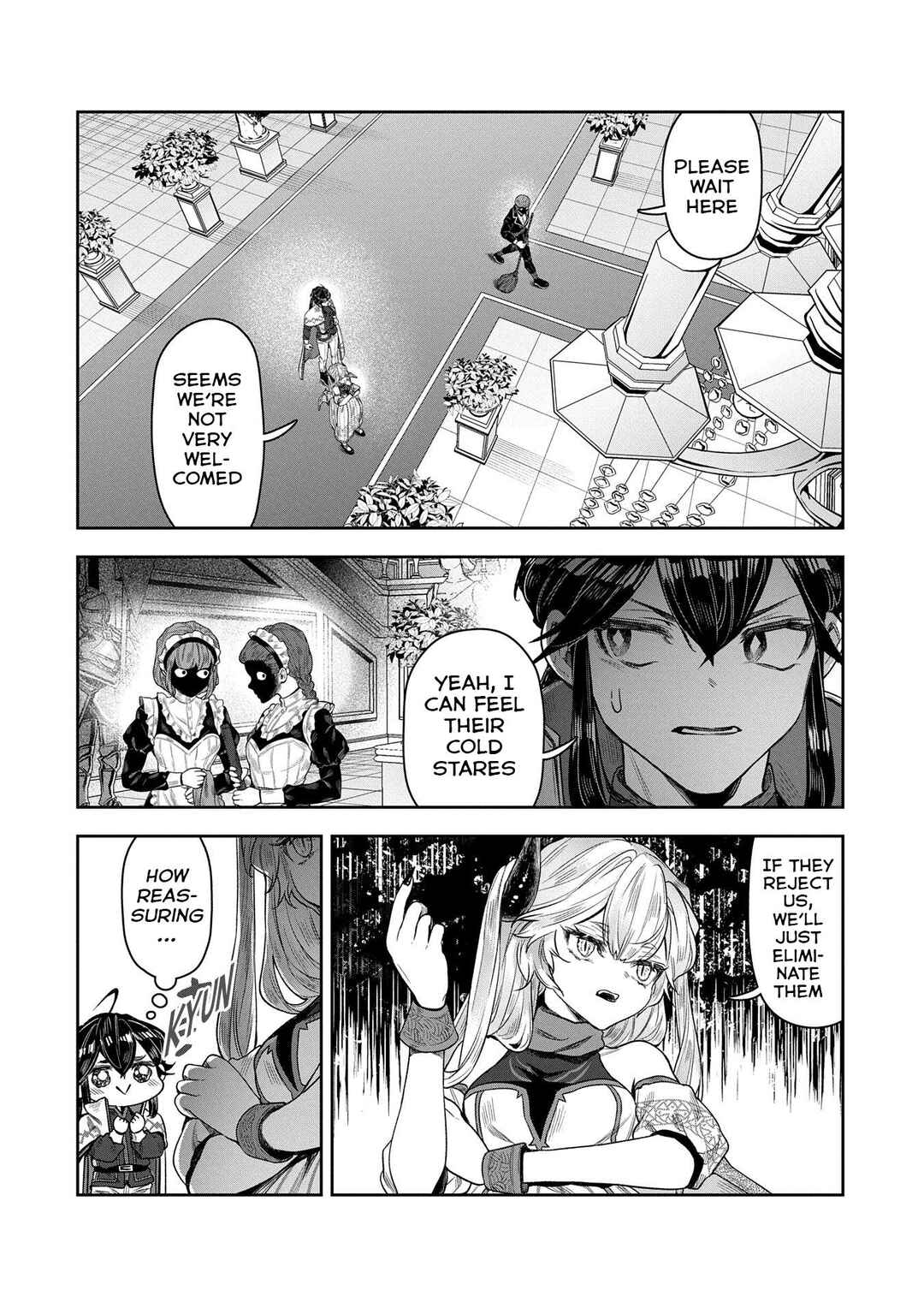 Kuni ni Saikyou no Barrier wo Hattara Heiwa ni Narisugite Tsuihousaremashita ~Ore no Mahou ga Yabasugite, Bijo to Mazoku ni Kakomarerun da ga!?~ Chapter 8 - Page 21