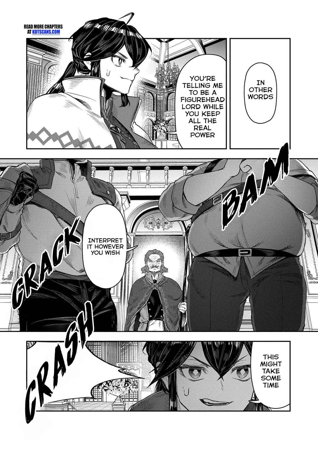 Kuni ni Saikyou no Barrier wo Hattara Heiwa ni Narisugite Tsuihousaremashita ~Ore no Mahou ga Yabasugite, Bijo to Mazoku ni Kakomarerun da ga!?~ Chapter 8 - Page 25
