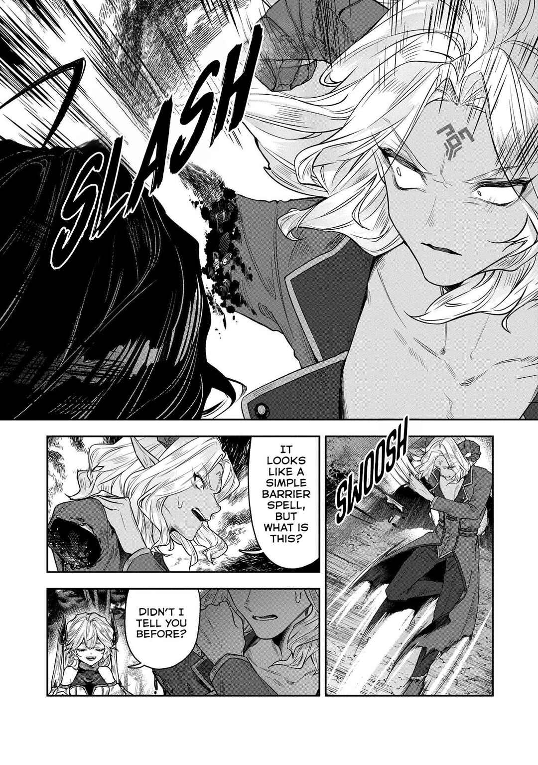 Kuni ni Saikyou no Barrier wo Hattara Heiwa ni Narisugite Tsuihousaremashita ~Ore no Mahou ga Yabasugite, Bijo to Mazoku ni Kakomarerun da ga!?~ Chapter 8 - Page 3