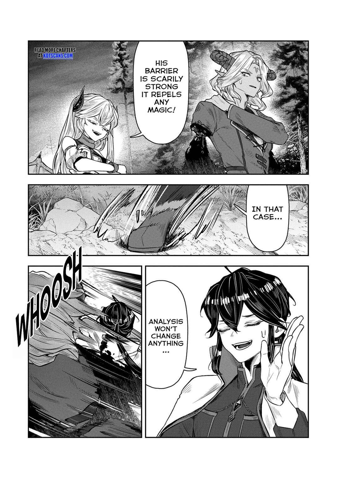 Kuni ni Saikyou no Barrier wo Hattara Heiwa ni Narisugite Tsuihousaremashita ~Ore no Mahou ga Yabasugite, Bijo to Mazoku ni Kakomarerun da ga!?~ Chapter 8 - Page 4