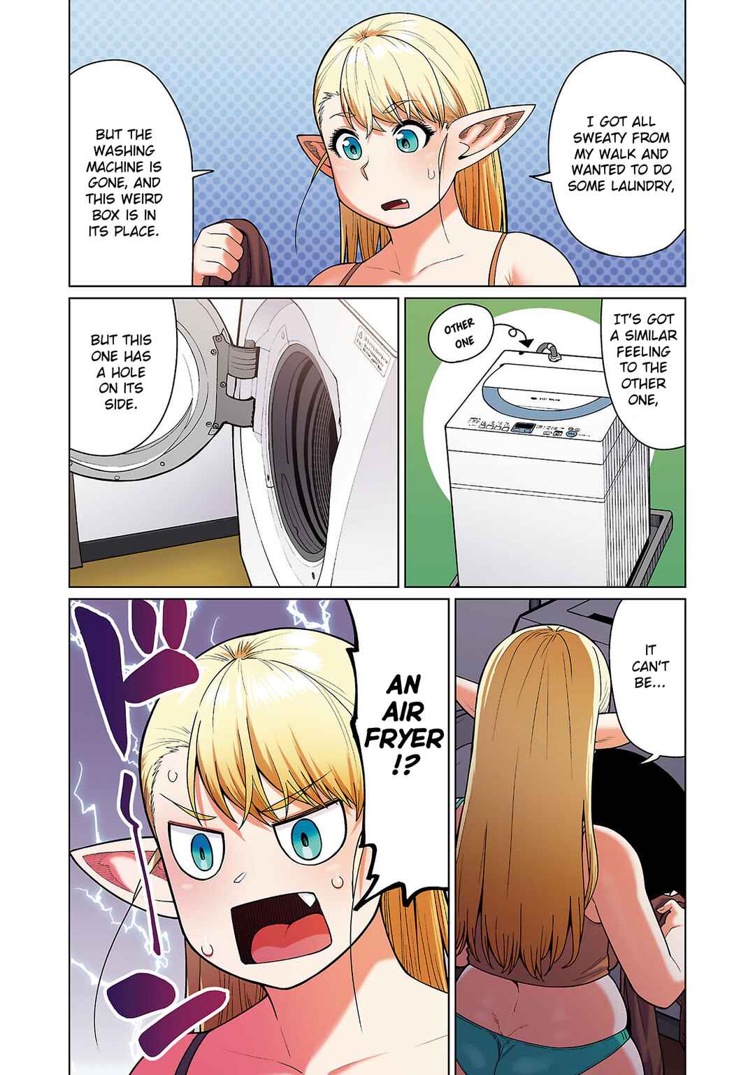 Shin Elf-san wa Yaserarenai. (Official Colored) Chapter 10.5 - Page 16