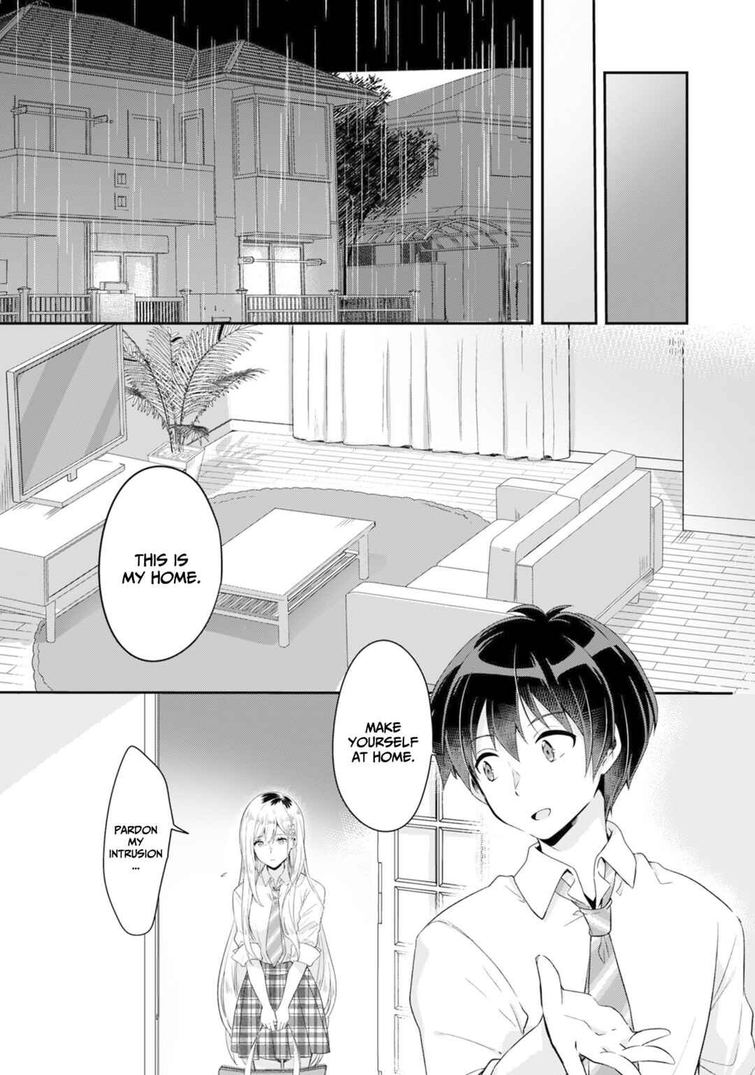 Class no Bocchi Gyaru wo Omochikaeri Shite Seiso Kei Bijin ni Shiteyatta Hanashi Chapter 1 - Page 12
