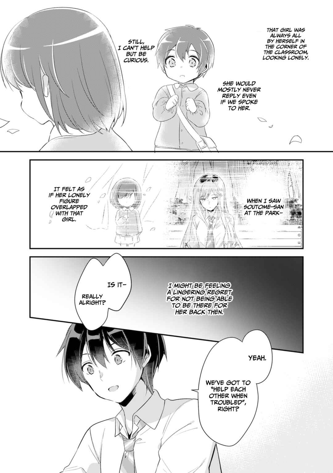 Class no Bocchi Gyaru wo Omochikaeri Shite Seiso Kei Bijin ni Shiteyatta Hanashi Chapter 1 - Page 28