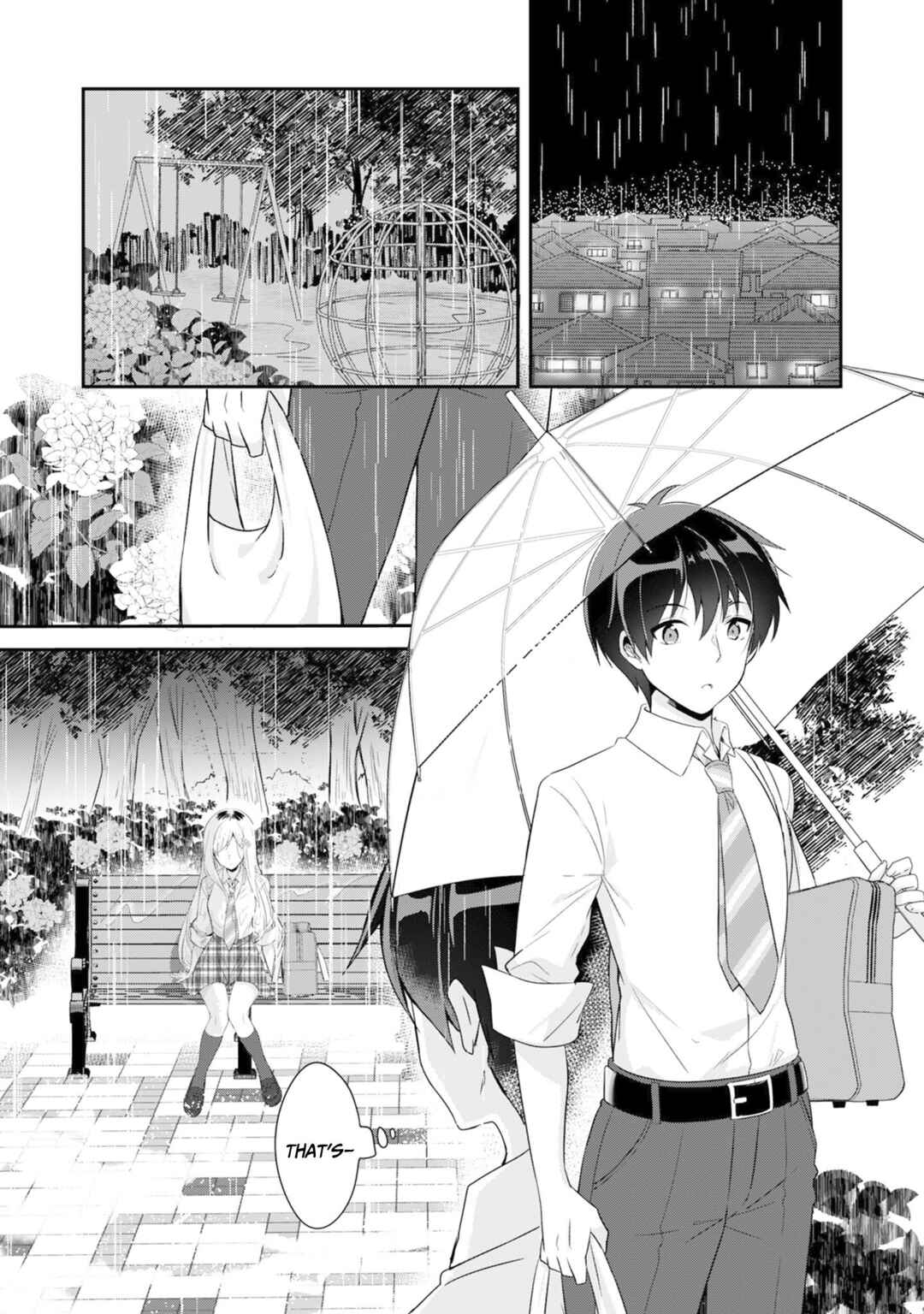Class no Bocchi Gyaru wo Omochikaeri Shite Seiso Kei Bijin ni Shiteyatta Hanashi Chapter 1 - Page 3