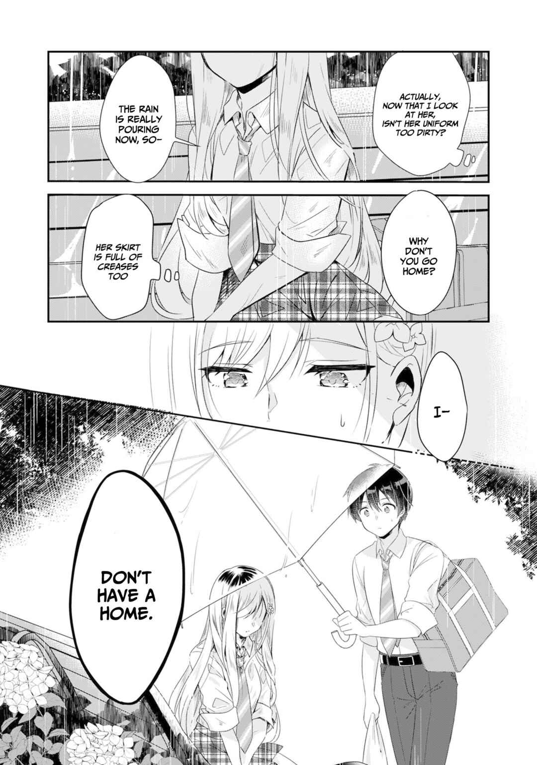 Class no Bocchi Gyaru wo Omochikaeri Shite Seiso Kei Bijin ni Shiteyatta Hanashi Chapter 1 - Page 7