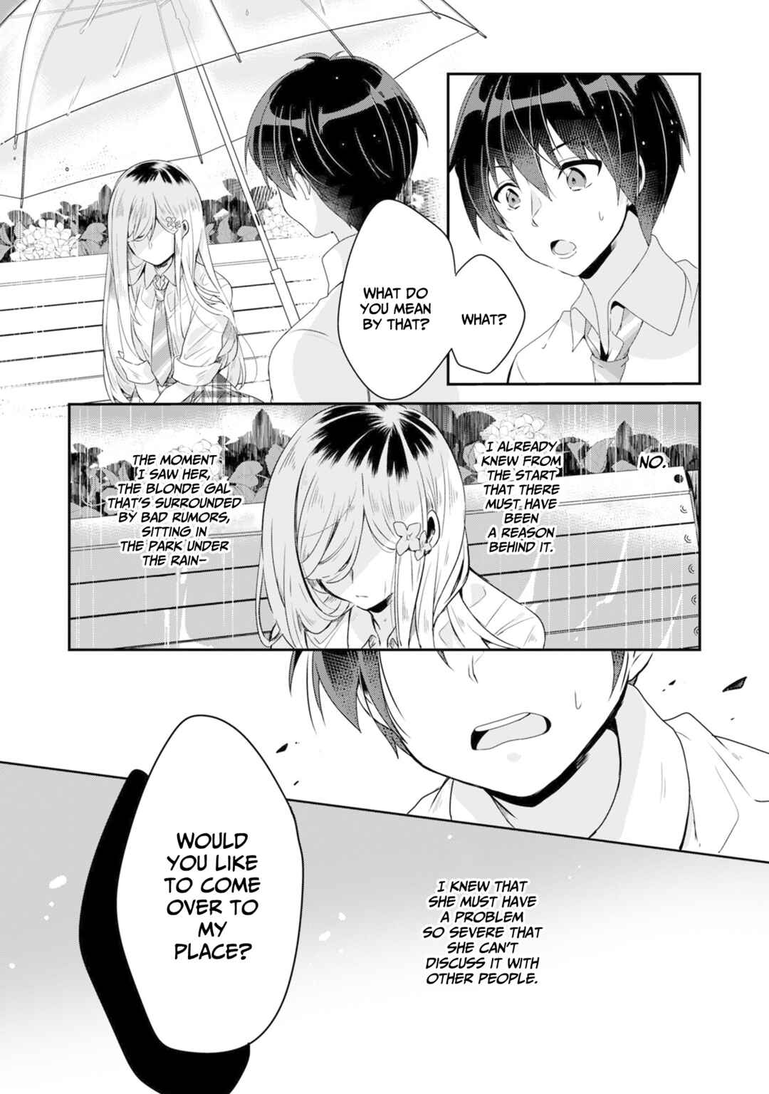 Class no Bocchi Gyaru wo Omochikaeri Shite Seiso Kei Bijin ni Shiteyatta Hanashi Chapter 1 - Page 8