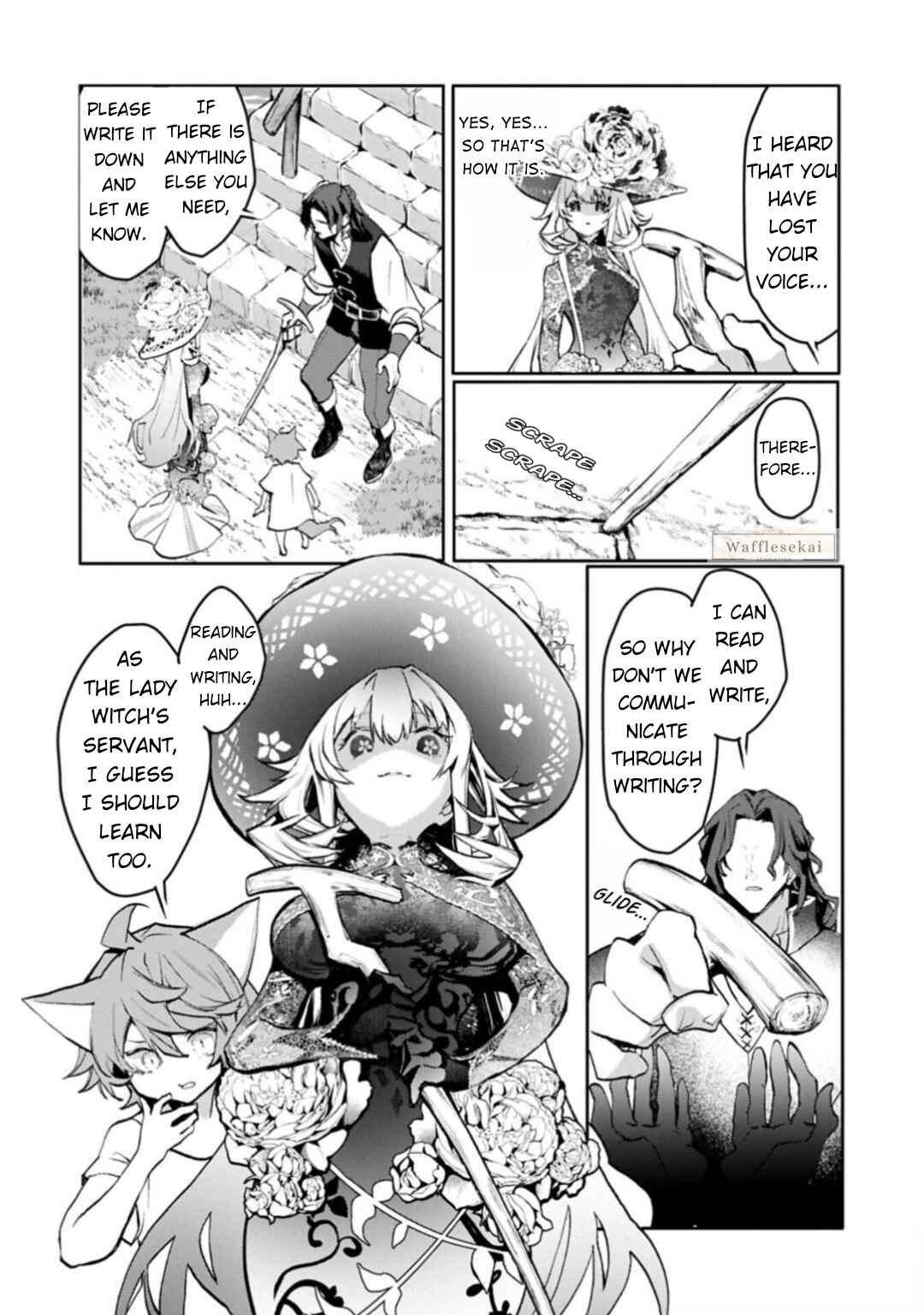 Mandragora tte Baretara Toubatsu desu ka?: Hana no Majo no Hohoemi wa Kanchigai no Tane o Maku Chapter 4 - Page 39
