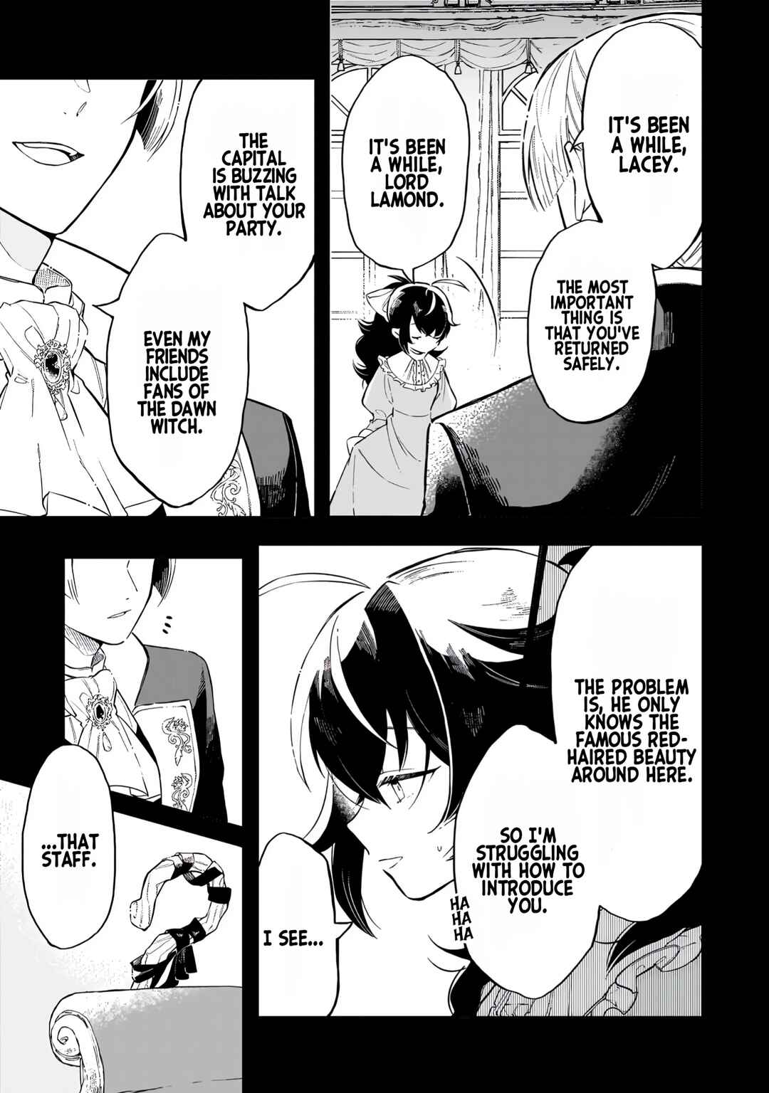 Akatsuki no Majo Lacey wa Jiyuu ni Ikitai: Maou Toubatsu o Oeta node, Nonbiri Omise o Hirakimasu Chapter 1 - Page 30