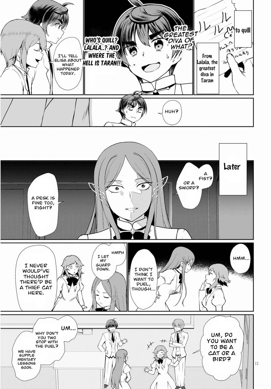 Botsuraku Yotei Nanode, Kajishokunin o Mezasu Chapter 35 - Page 11