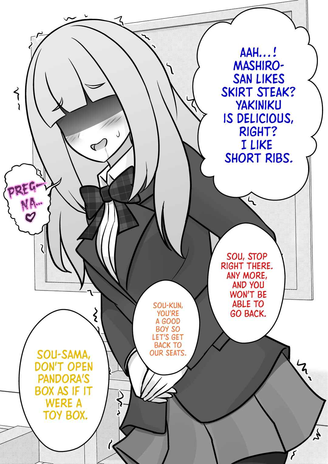 Danjo-hi 1:39 no Heikou Sekai wa Omoi no Hoka Futsuu Chapter 114 - Page 8