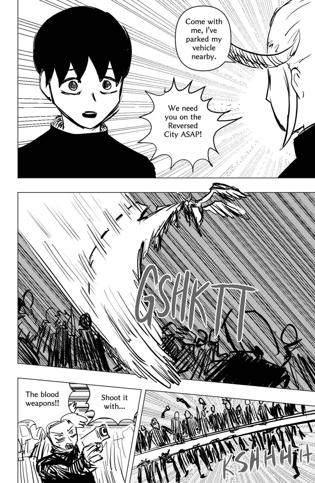 TEKNO: Sci-Fi Shonen Manga! Chapter 47 - Page 14