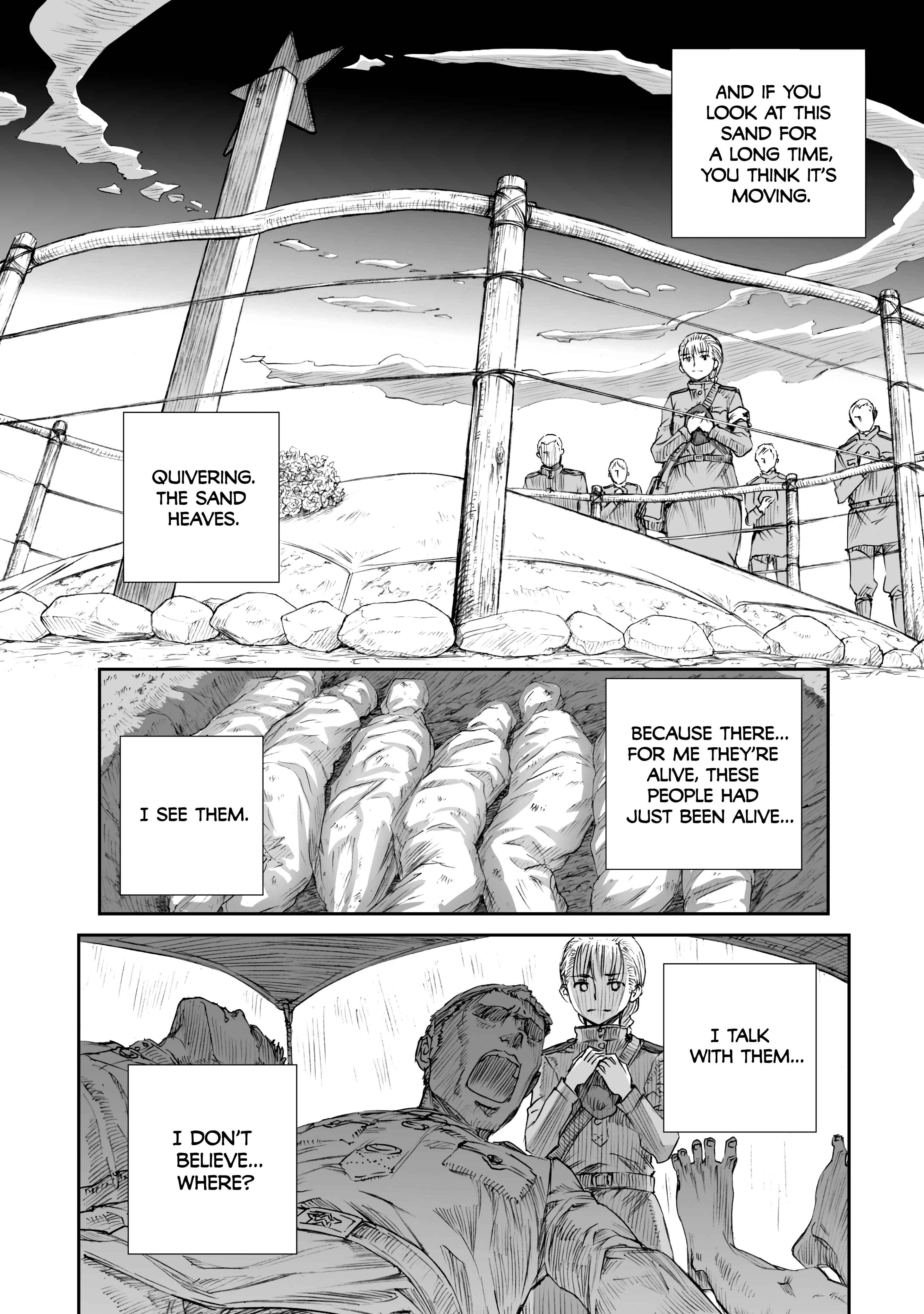 Sensou wa Onna no Kao wo Shiteinai Chapter 2 - Page 18