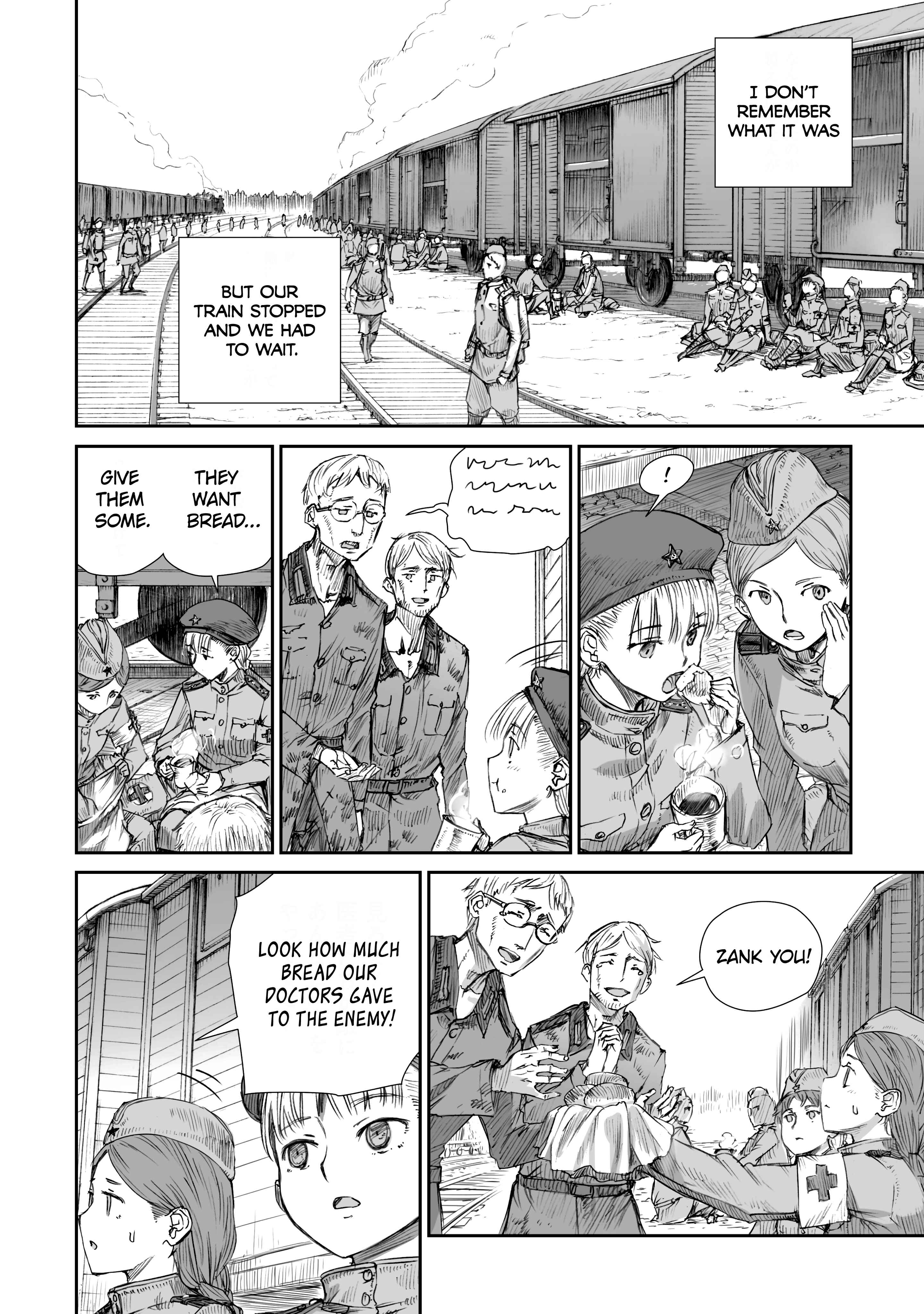 Sensou wa Onna no Kao wo Shiteinai Chapter 2 - Page 8