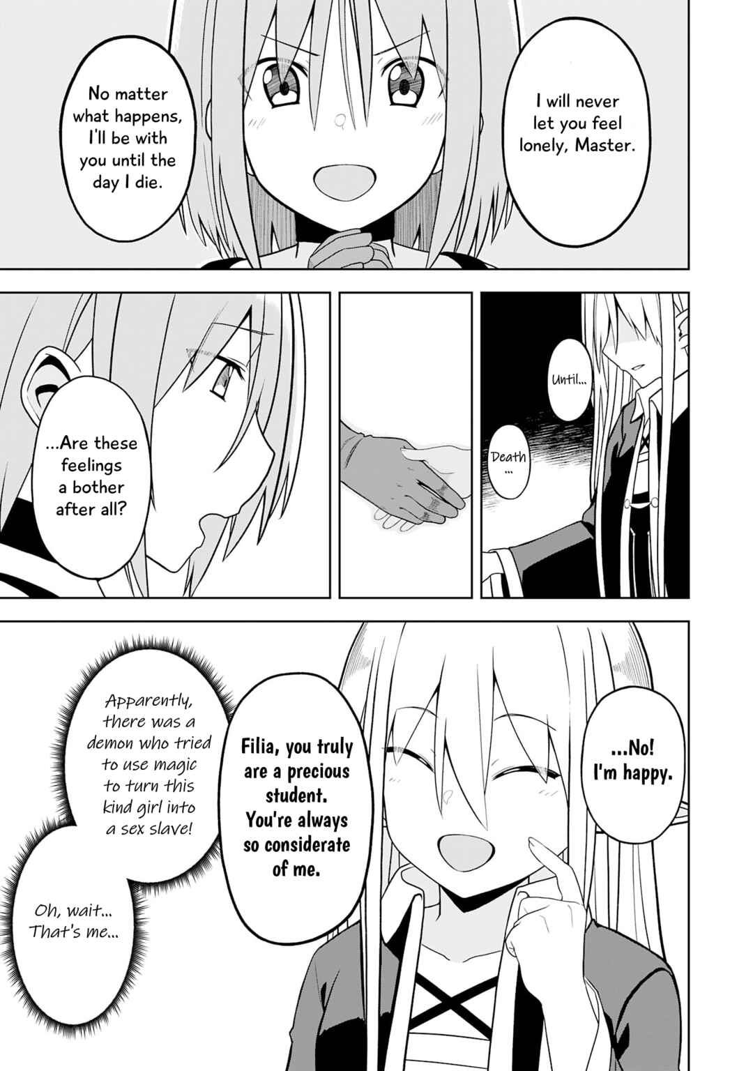 Eroi Koto Suru Tame ni Kyonyuu Bishoujo Dorei wo Katta Hazu ga, Oshishou-sama to Shitawa Rete Omotta Toori ni Ikanaku Naru Hanashi Chapter 23 - Page 24