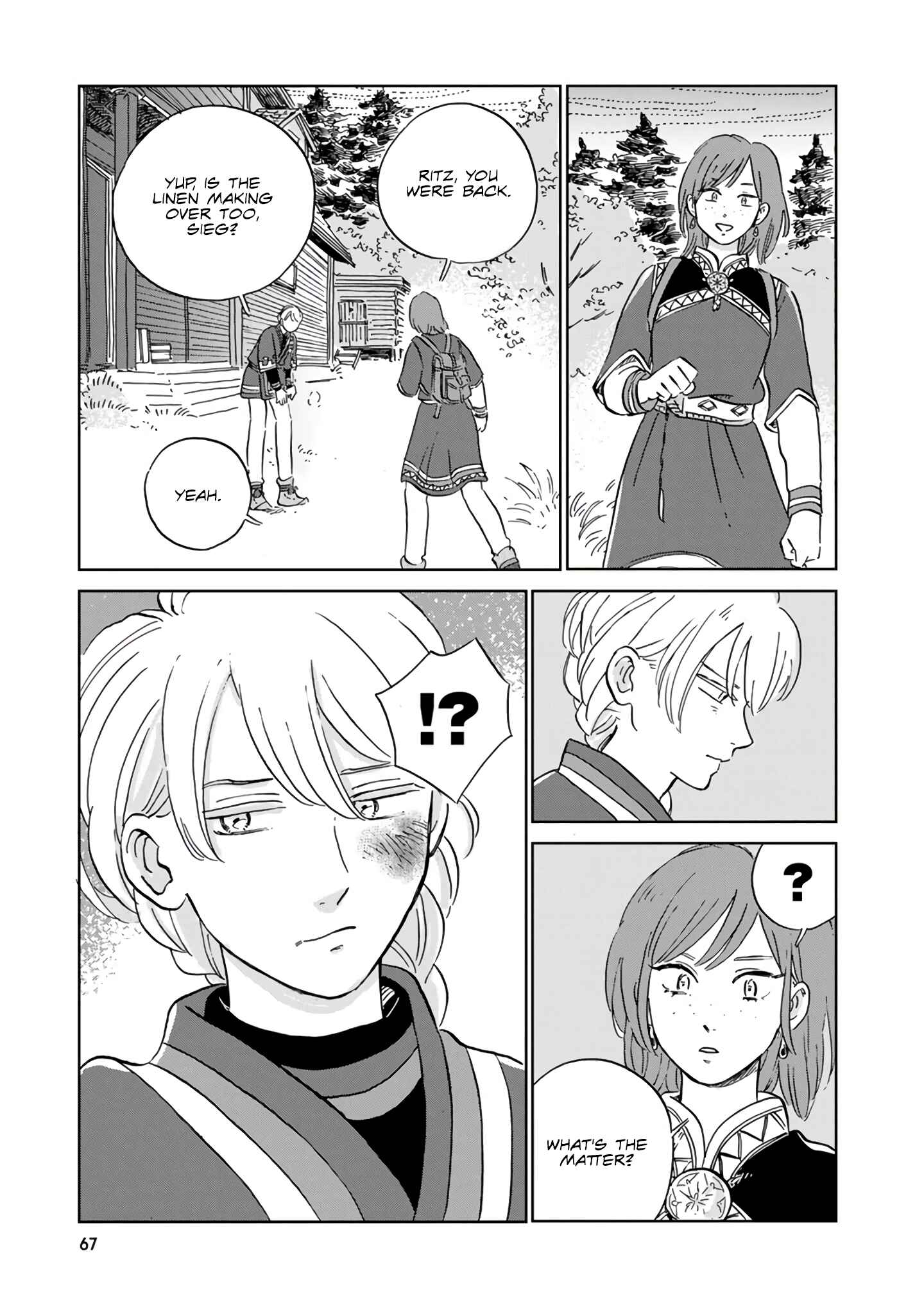 Hokuo Kizoku to Moukinzuma no Yukiguni Karigurashi Chapter 34 - Page 14