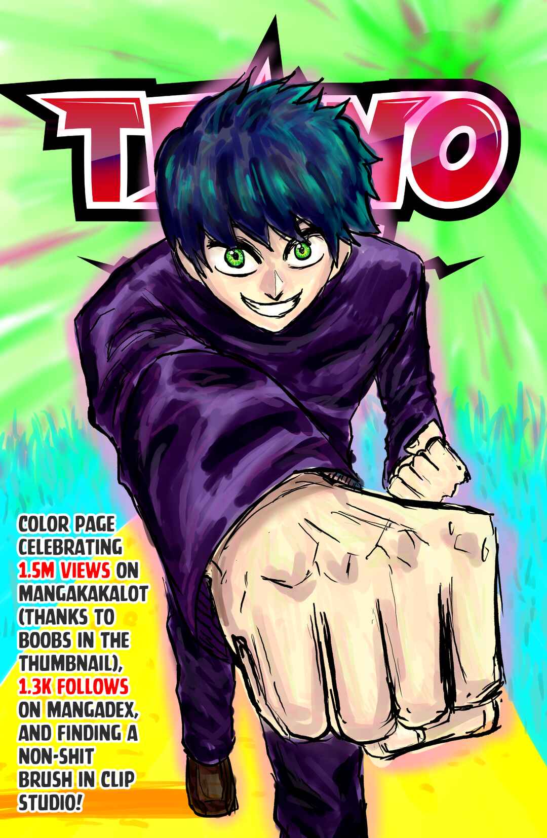 TEKNO: Sci-Fi Shonen Manga! Chapter 57 - Page 1