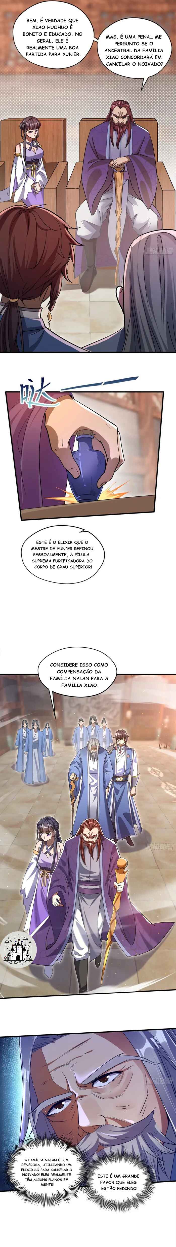 When The System Opens After The Age Of 100, All Grandchildren Kneel Upon The Mountains! Chapter 3 - Page 4