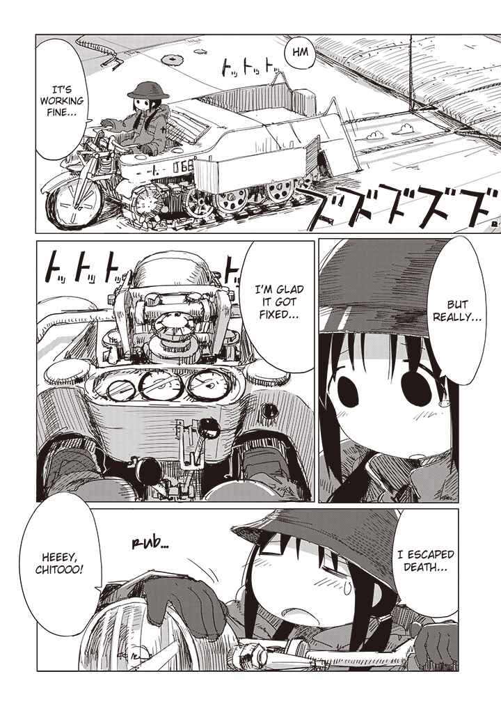 Shoujo Shuumatsu Ryokou Chapter 14 - Page 2