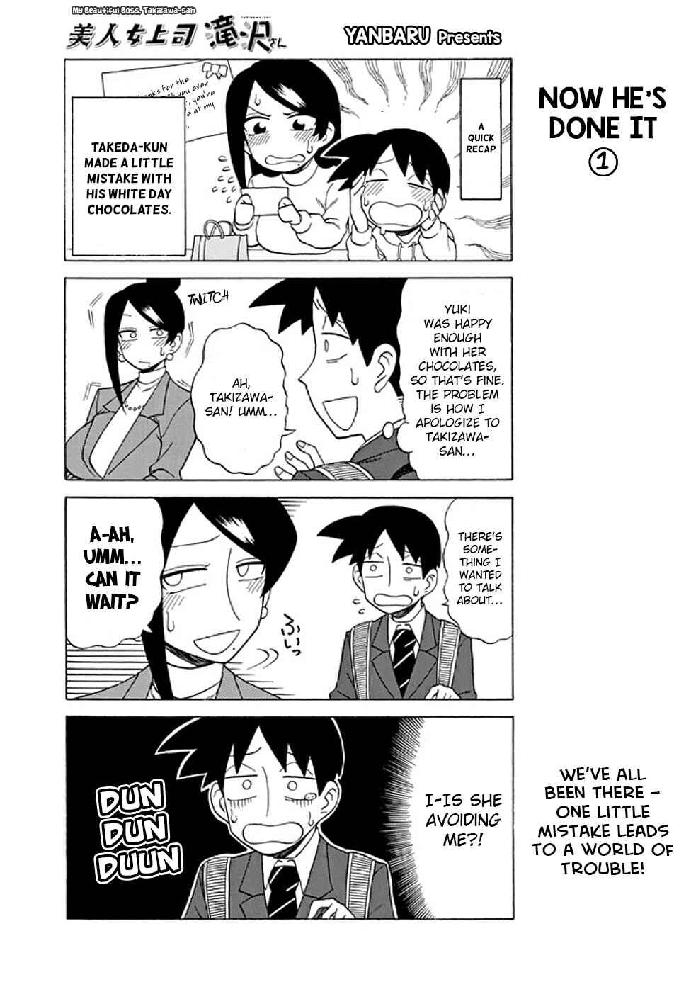 Bijin Onna Joushi Takizawa-san Chapter 66 - Page 1