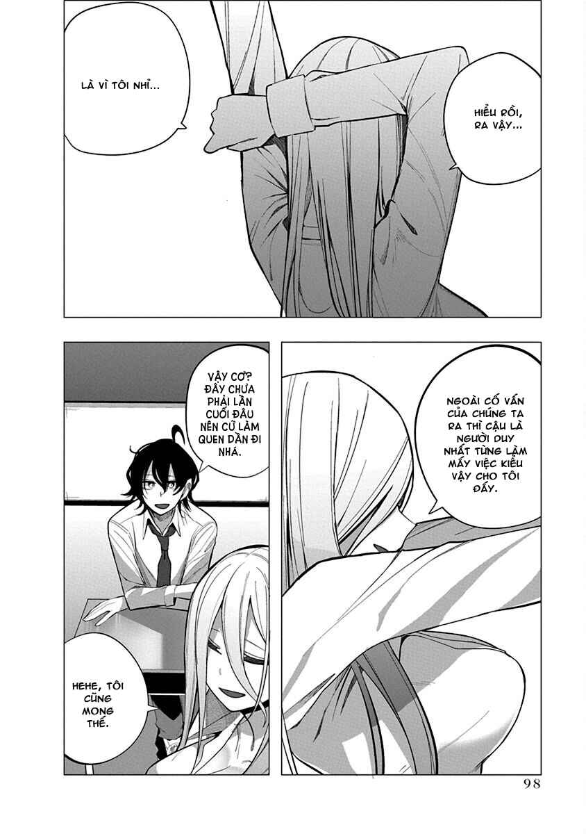 Mizuki-senpai no Koi Uranai Chapter 16 - Page 10