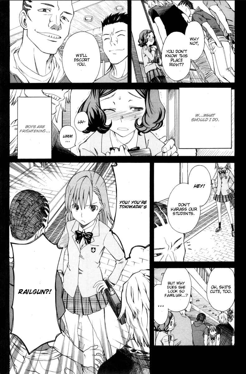 Toaru Majutsu no Index Gaiden: Toaru Kagaku no Railgun Chapter 17 - Page 12