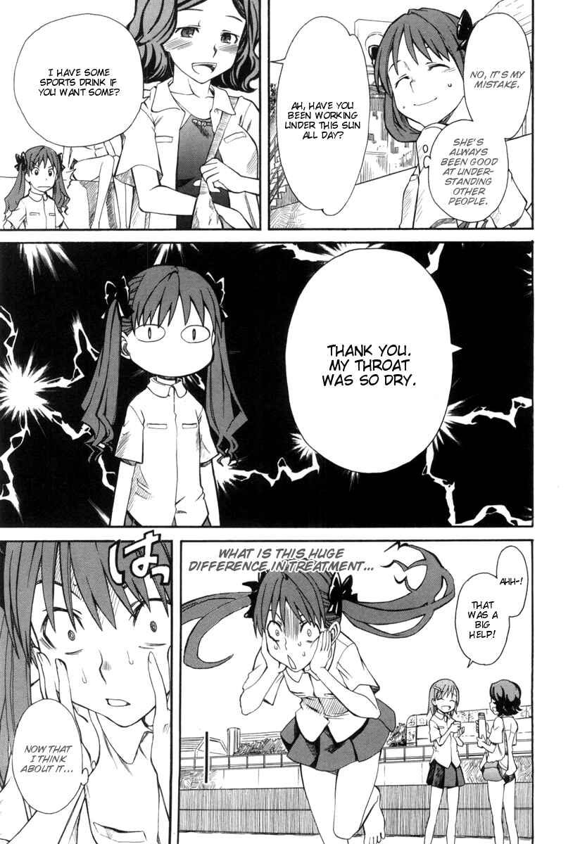 Toaru Majutsu no Index Gaiden: Toaru Kagaku no Railgun Chapter 17 - Page 15