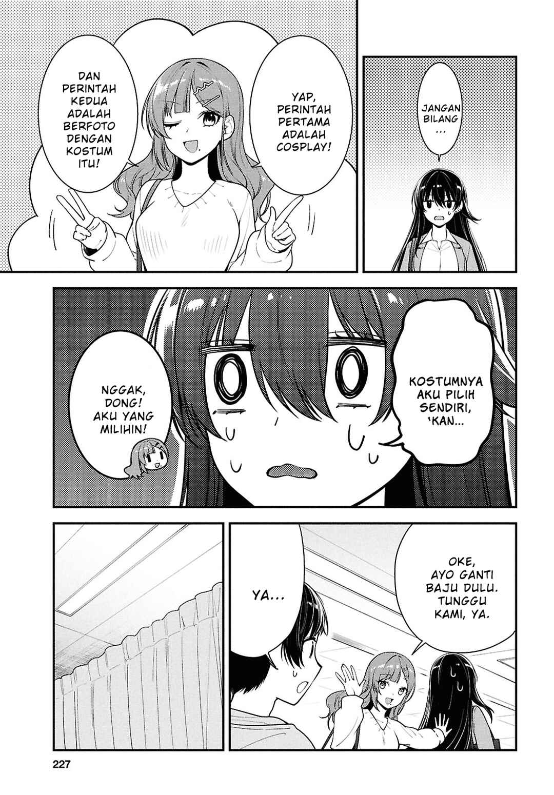 Tonari no Seki no Yankee Shimizu-san ga Kami wo Kuroku Sometekita Chapter 7 - Page 17
