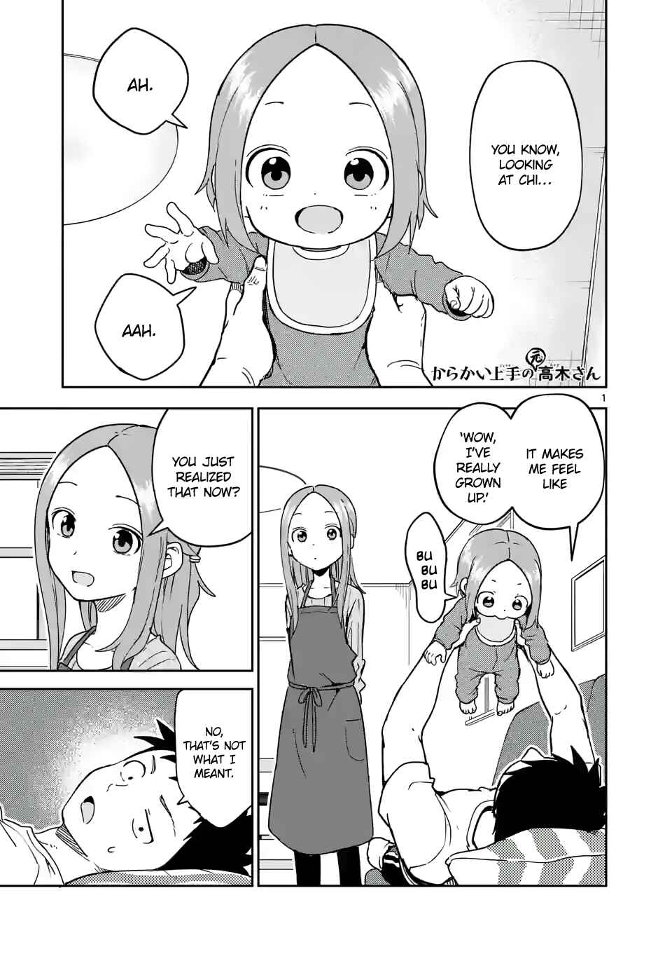 Karakai Jouzu no (Moto) Takagi-san Chapter 251 - Page 1