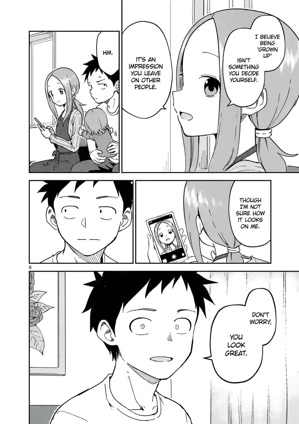 Karakai Jouzu no (Moto) Takagi-san Chapter 251 - Page 6