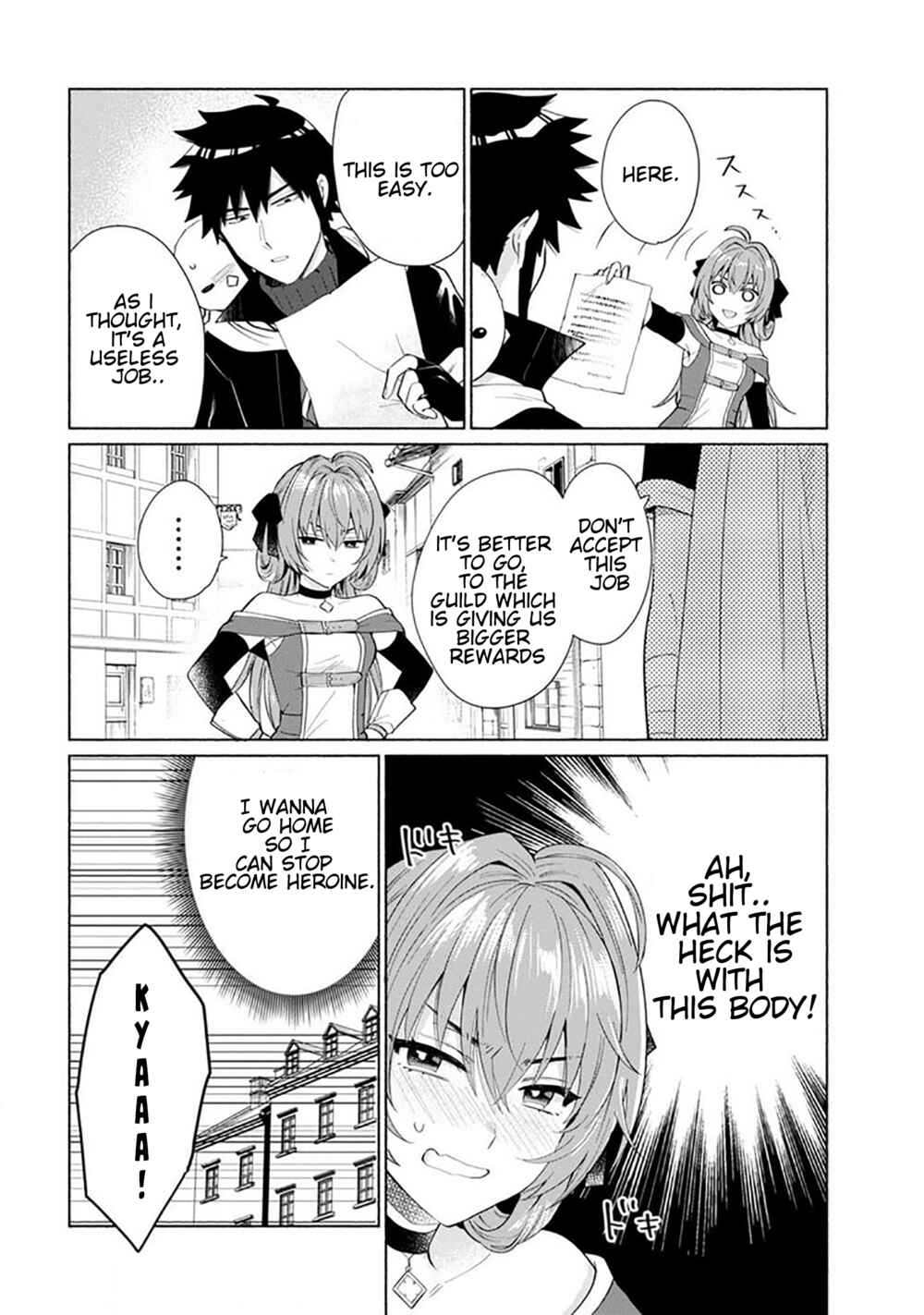 Tensei Shitara Ore ga Heroine de Aitsu ga Yuusha Datta Chapter 26 - Page 4