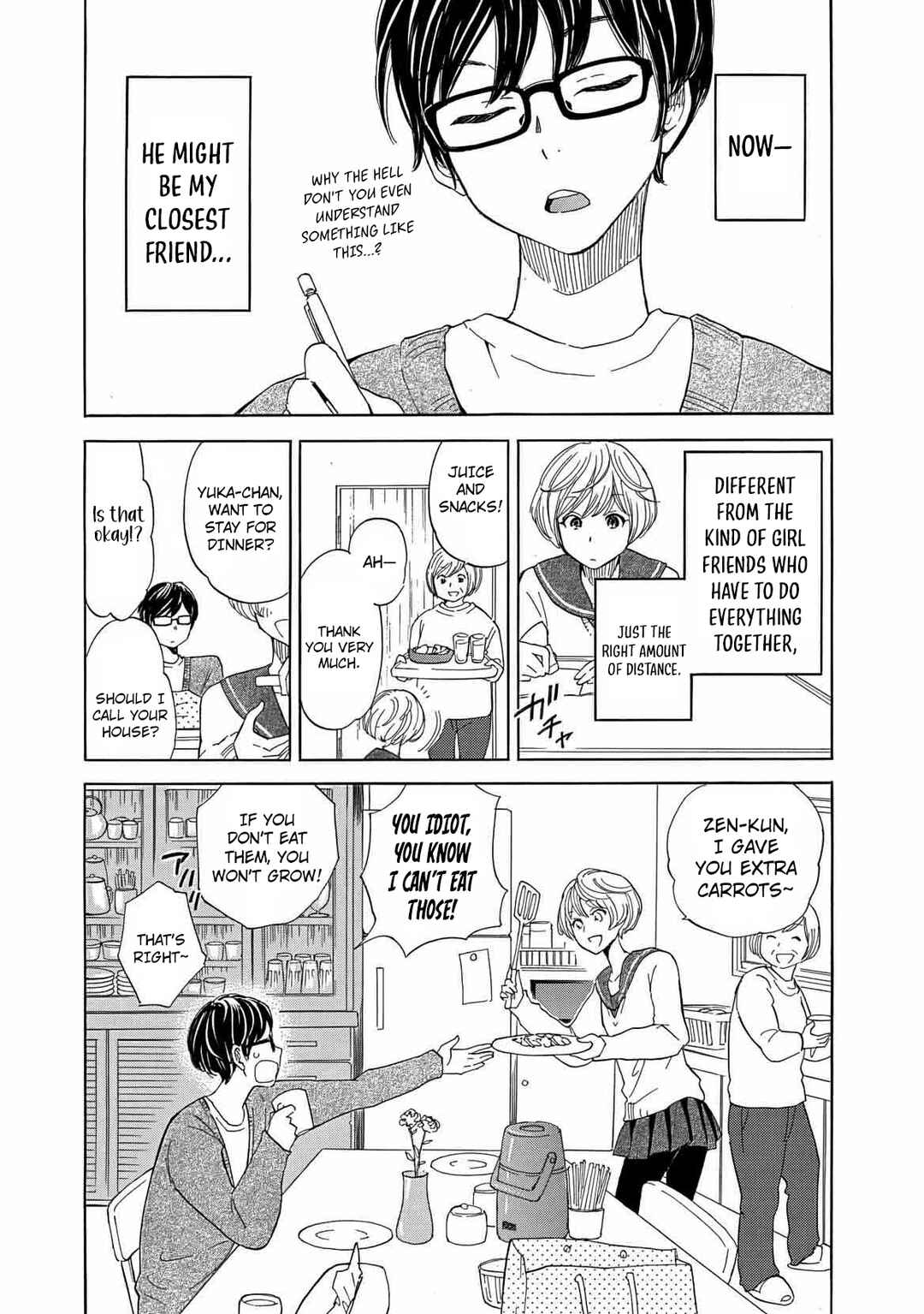 If It Is Fine With My Blood Chapter 11.1 - Page 6