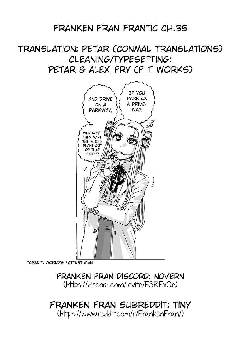 Franken Fran Frantic Chapter 35 - Page 24