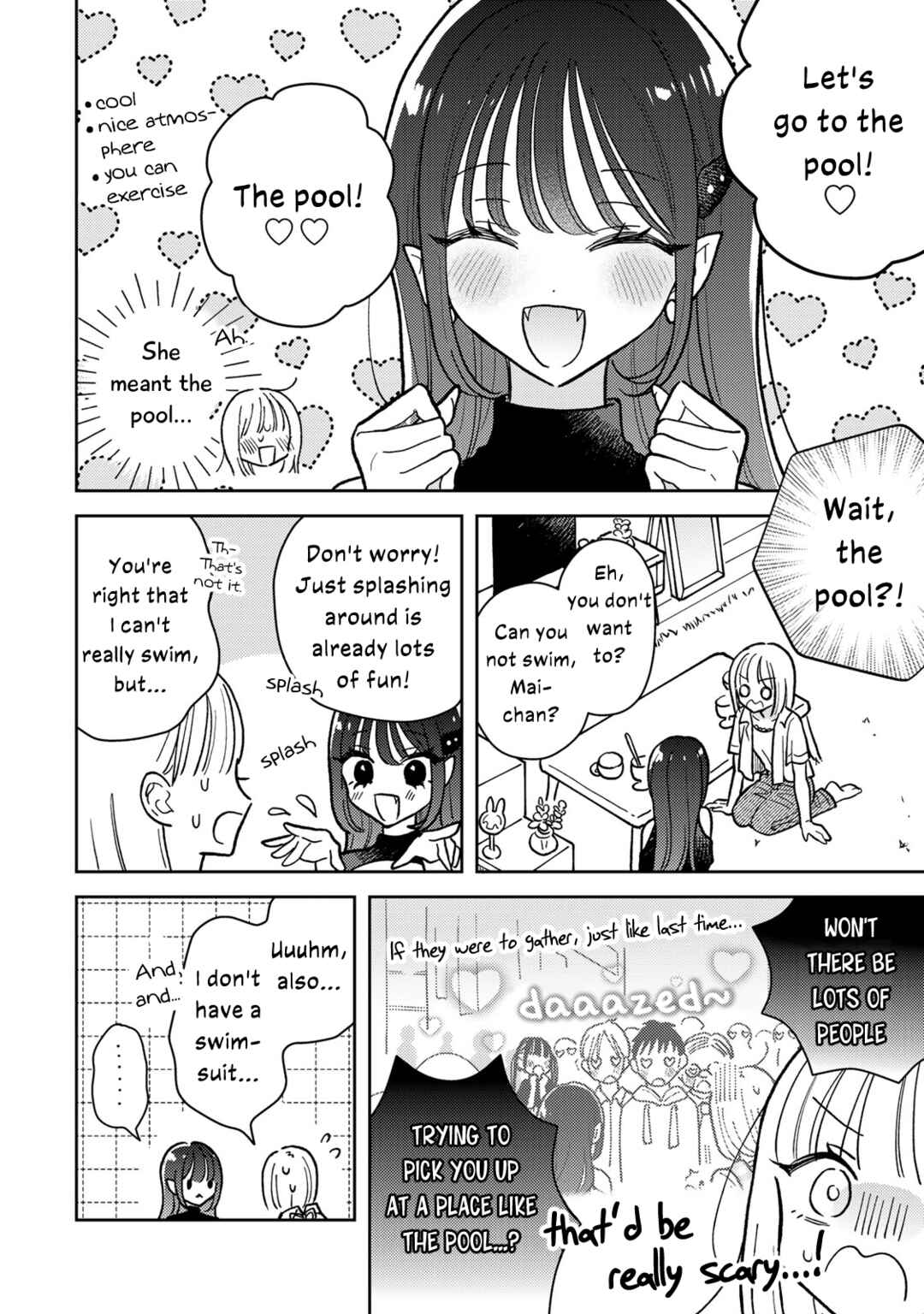 Akumade Amai Watashi no Kanojo Chapter 7 - Page 8
