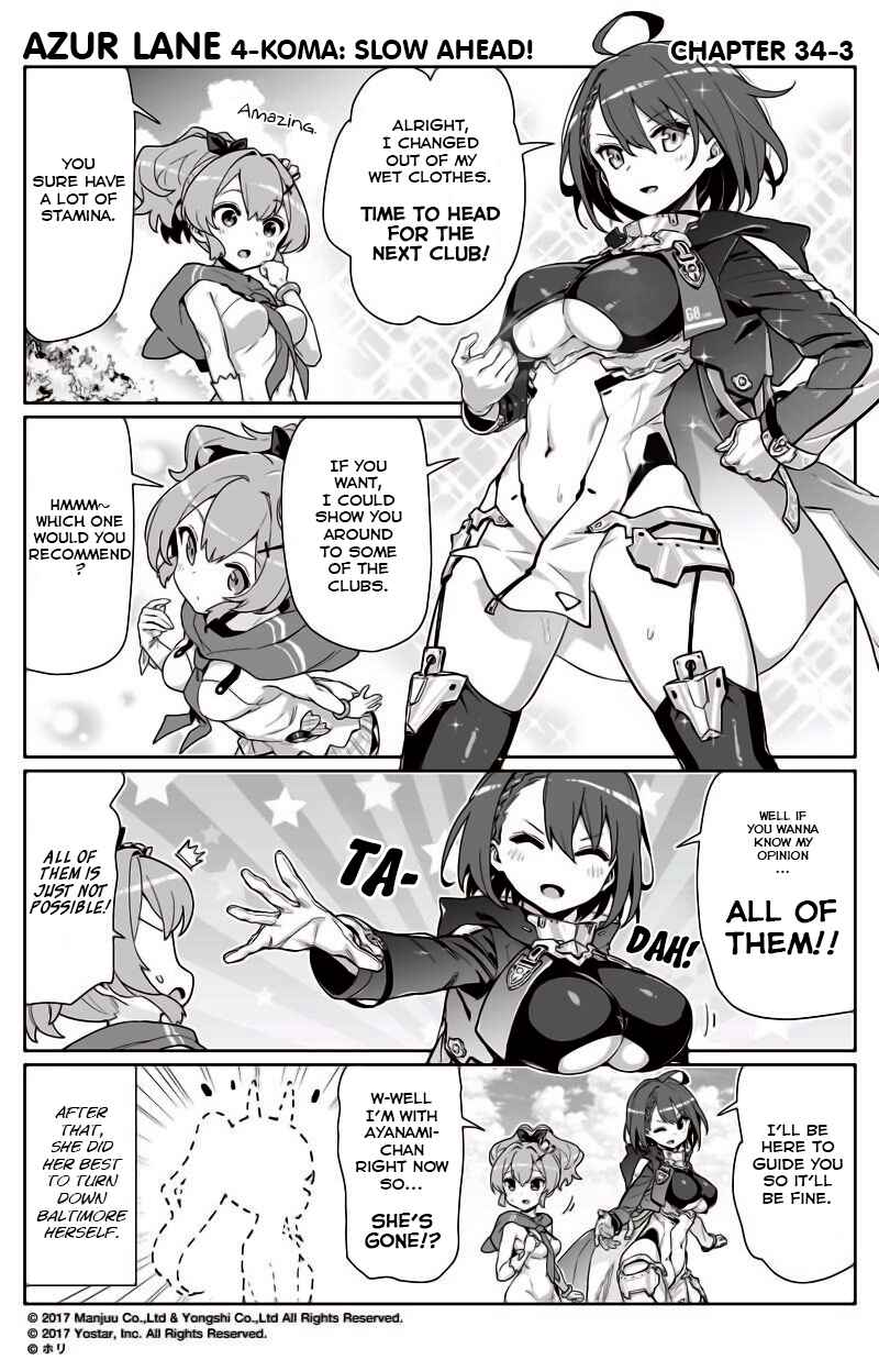 Azur Lane: Bisoku Zensin! Chapter 34 - Page 3