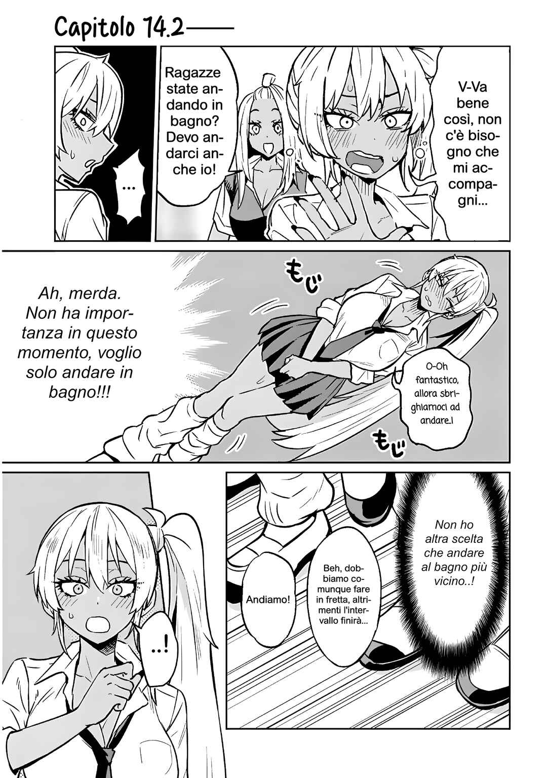 Danshi Kokoseidakedo Gyaru ni TS Shimashita Chapter 14.2 - Page 1
