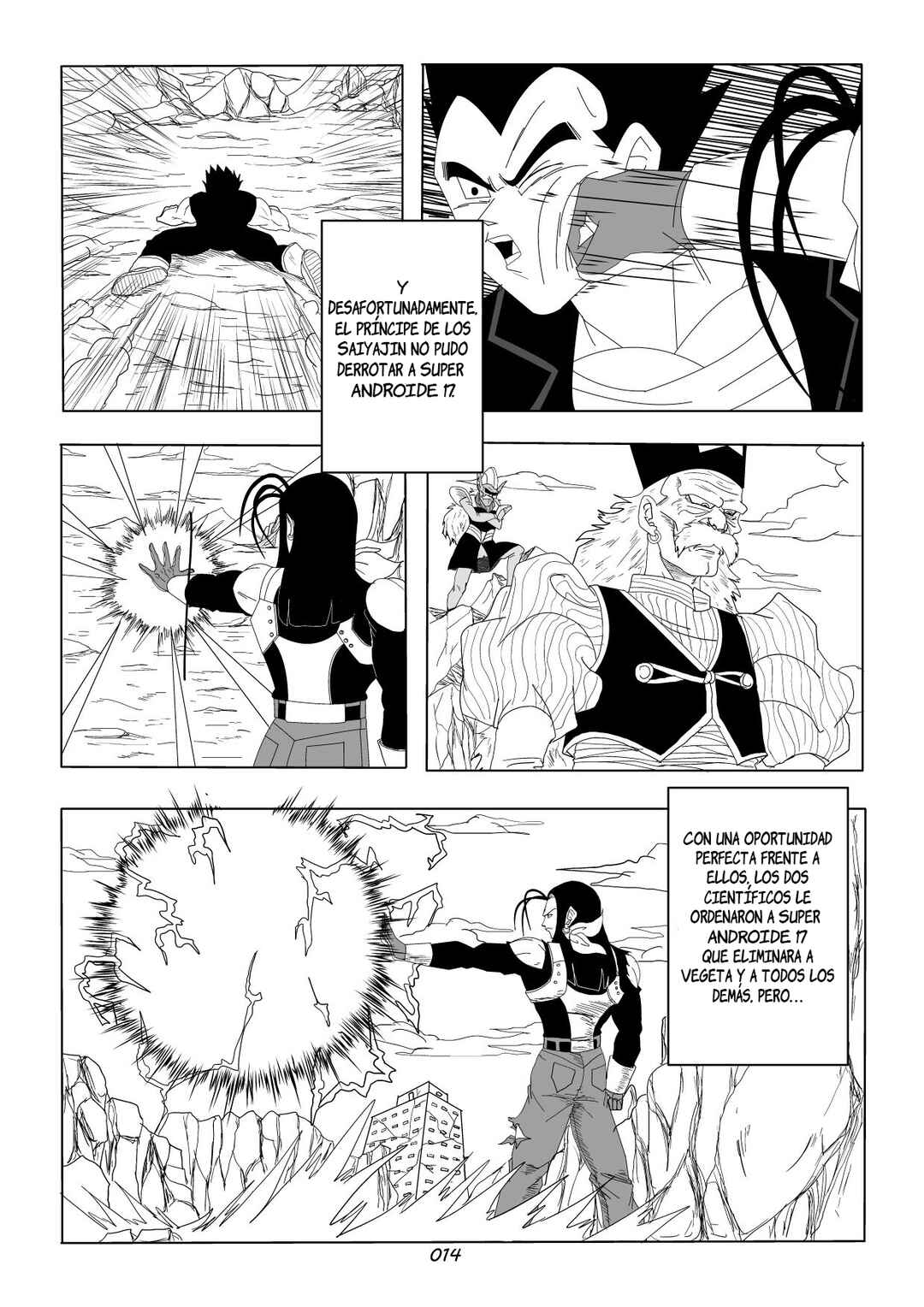 Dragon Ball AF - Daitai no Mirai (Doujinshi) Chapter 1 - Page 17