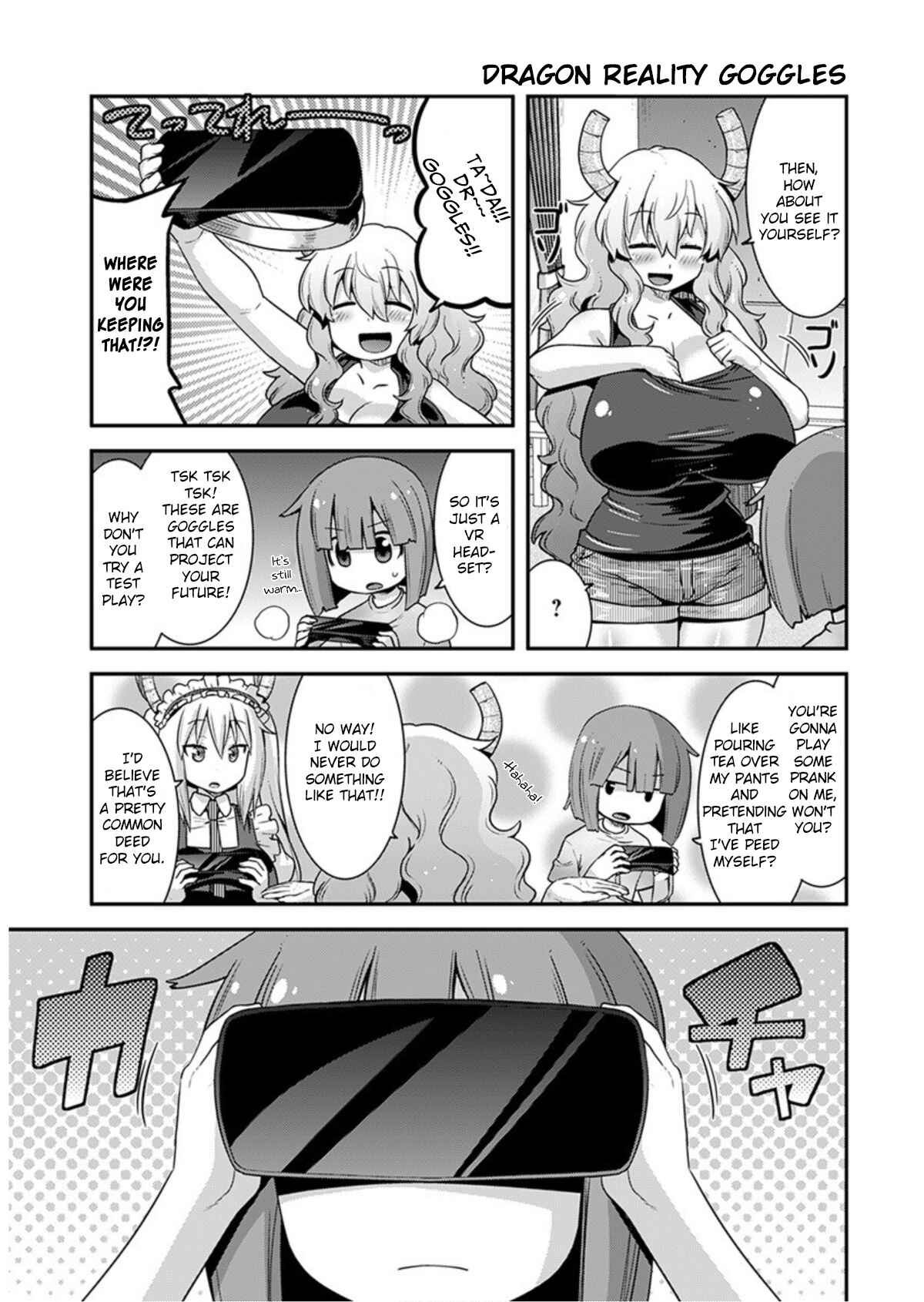 Kobayashi-san Chi no Maid Dragon - Lucoa wa Boku no ×× Desu Chapter 18 - Page 3