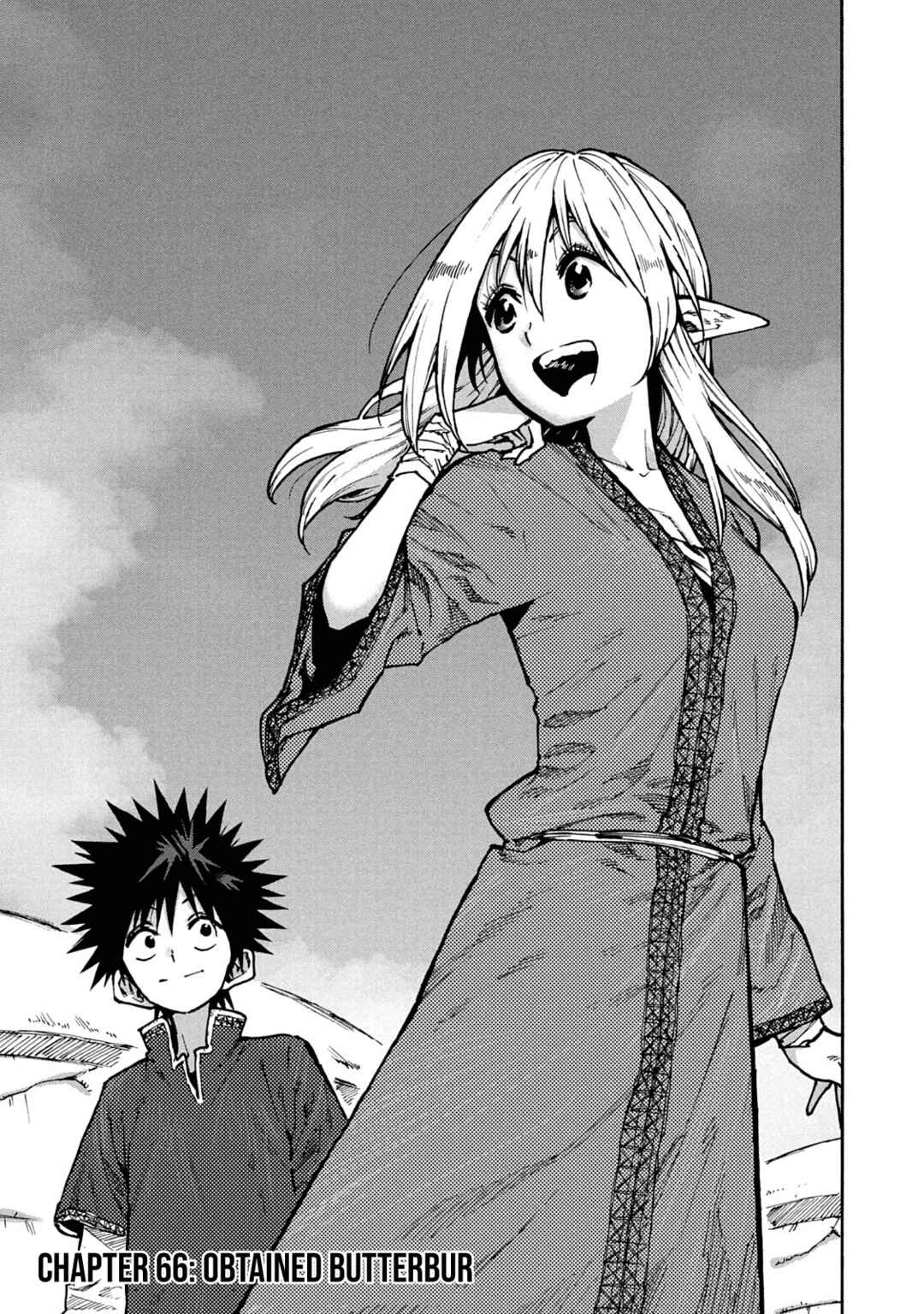 Mazumeshi Elf to Yuuboku gurashi Chapter 66 - Page 1