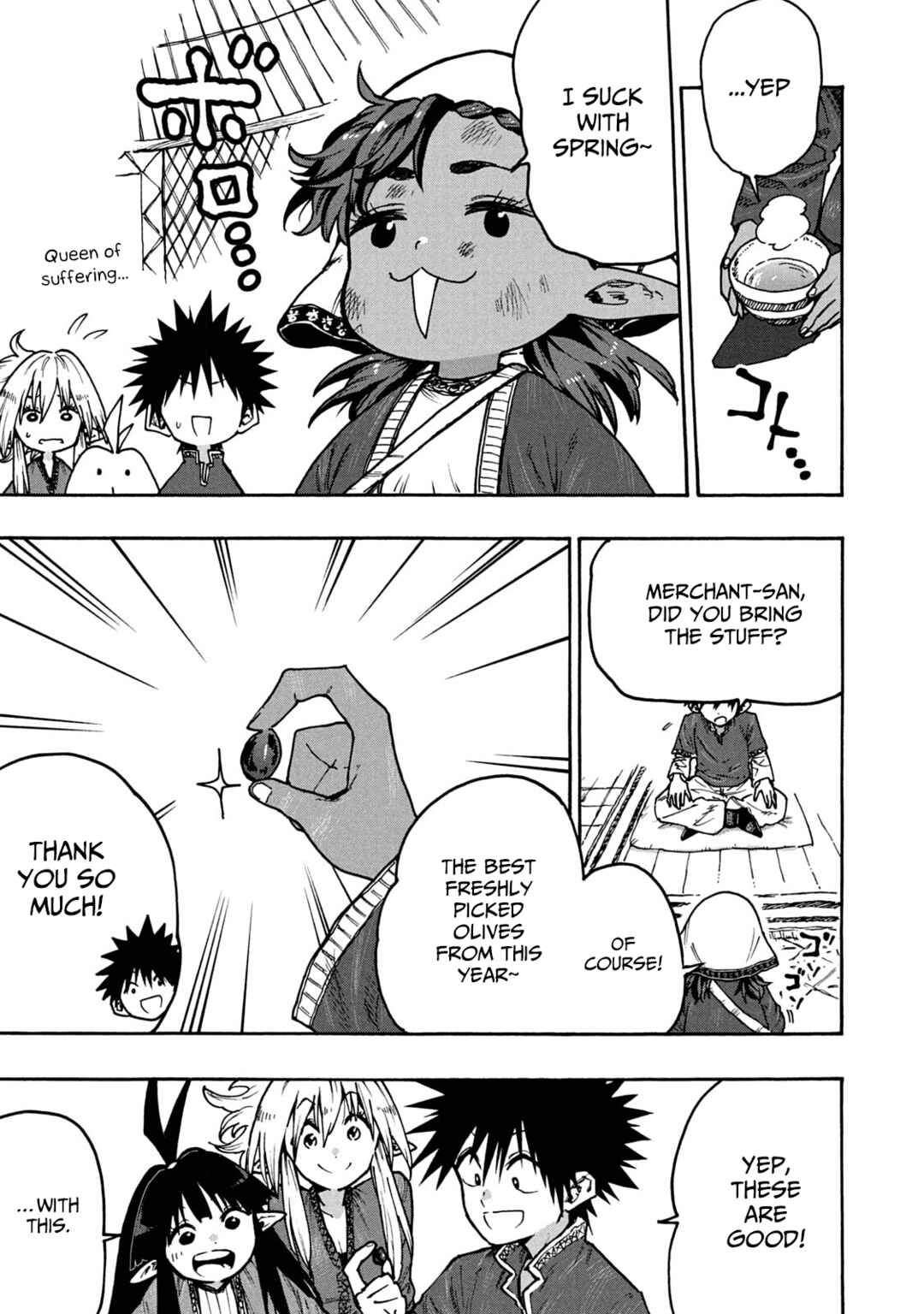 Mazumeshi Elf to Yuuboku gurashi Chapter 66 - Page 11